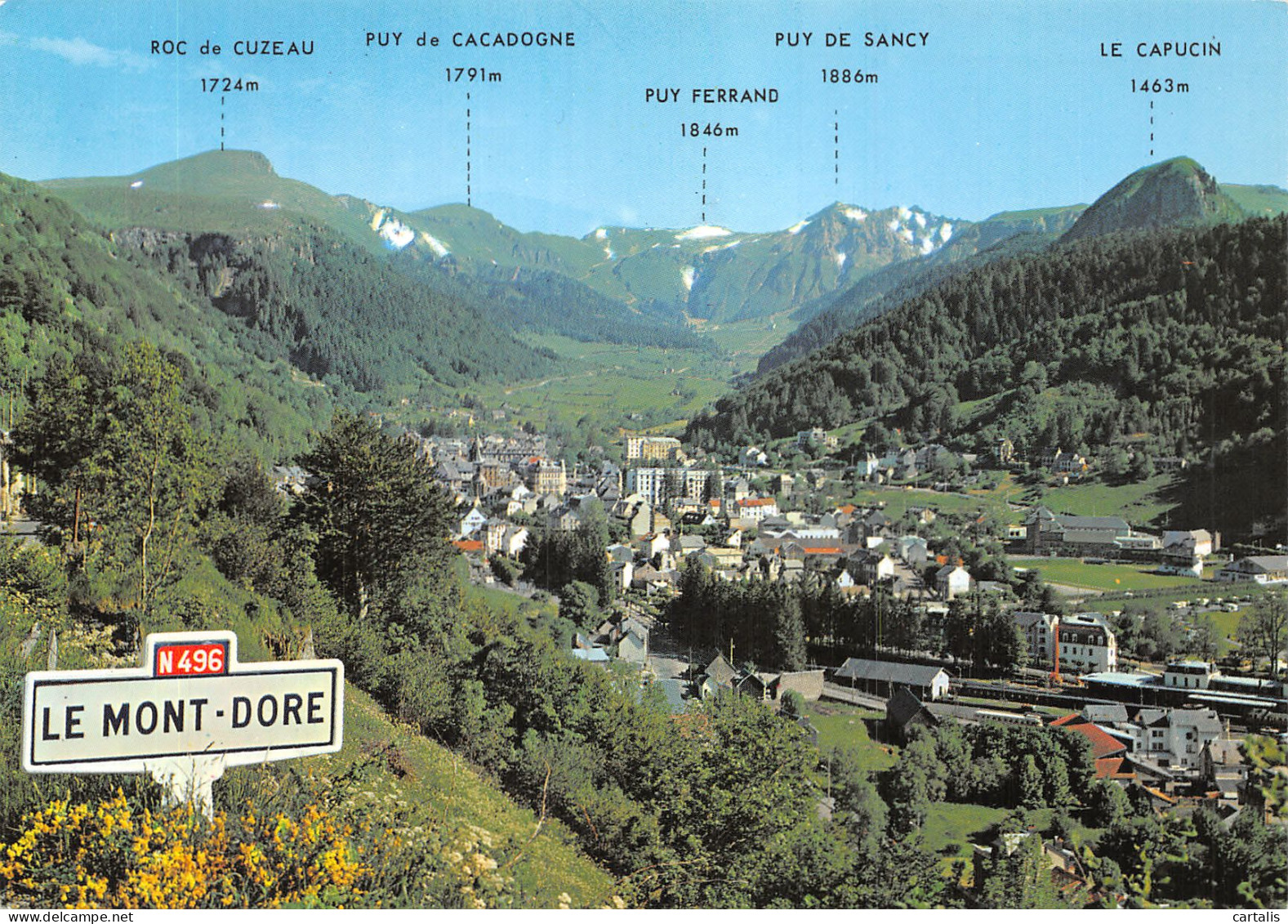 63-LE MONT DORE-N° 4423-B/0329 - Le Mont Dore