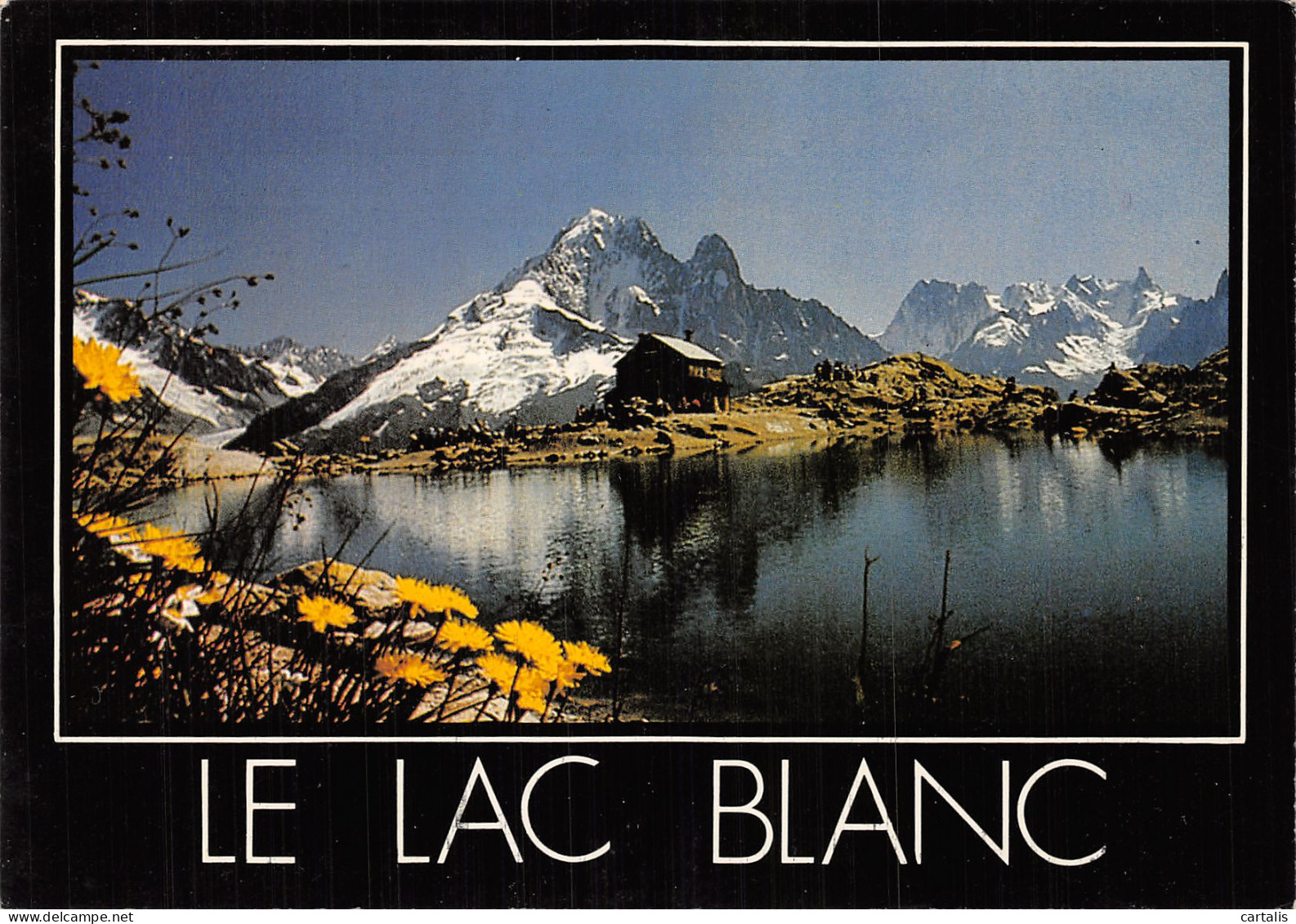 74-LE MONT BLANC LE LAC BLANC-N° 4423-B/0261 - Autres & Non Classés