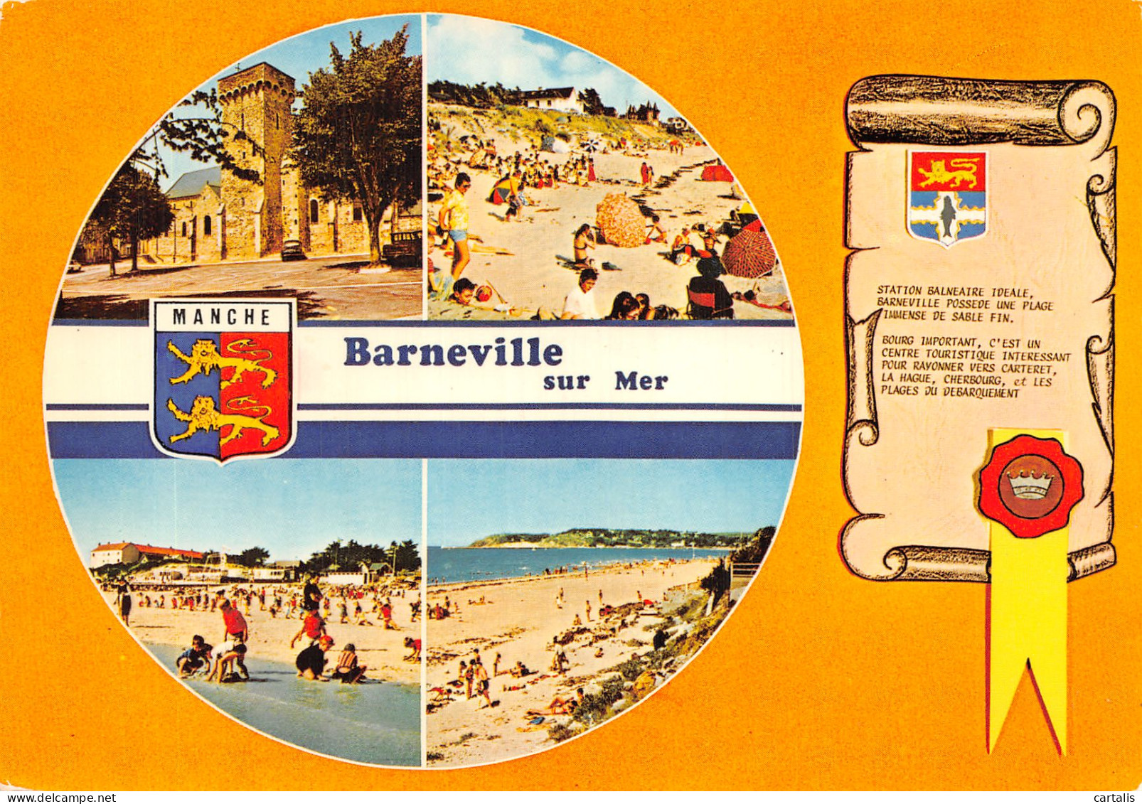 50-BARNEVILLE SUR MER-N° 4423-B/0201 - Barneville