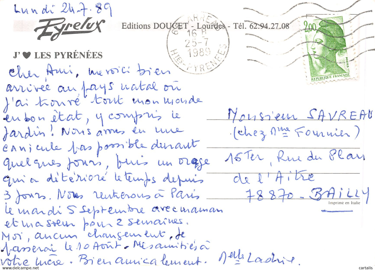 65-LES PYRENEES-N° 4423-B/0183 - Other & Unclassified