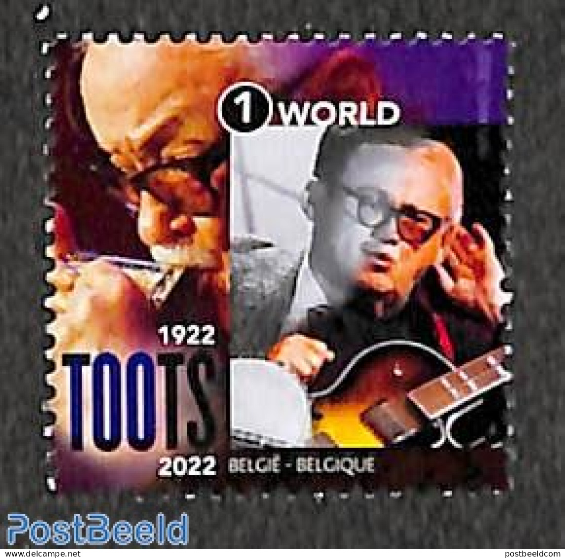 Belgium 2022 Toots Thielemans 1v, Mint NH, Performance Art - Music - Unused Stamps