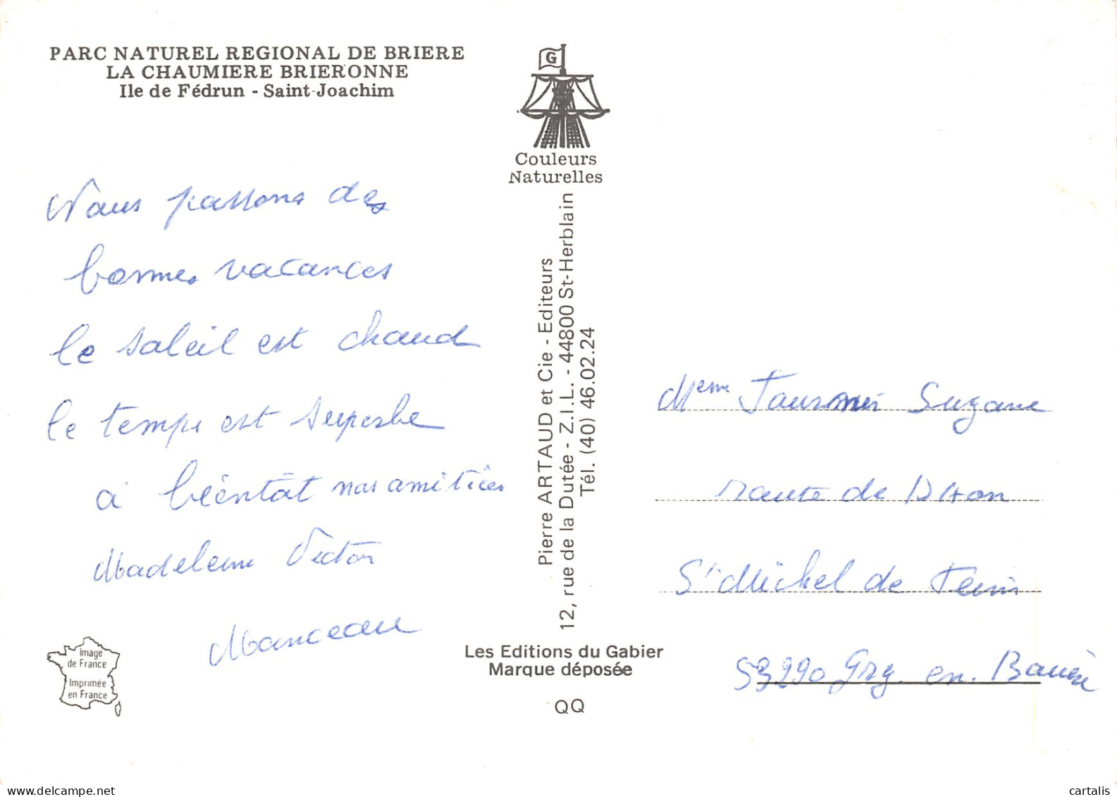 44-ILE DE FEDRUN SAINT JOACHIM-N° 4424-C/0049 - Other & Unclassified