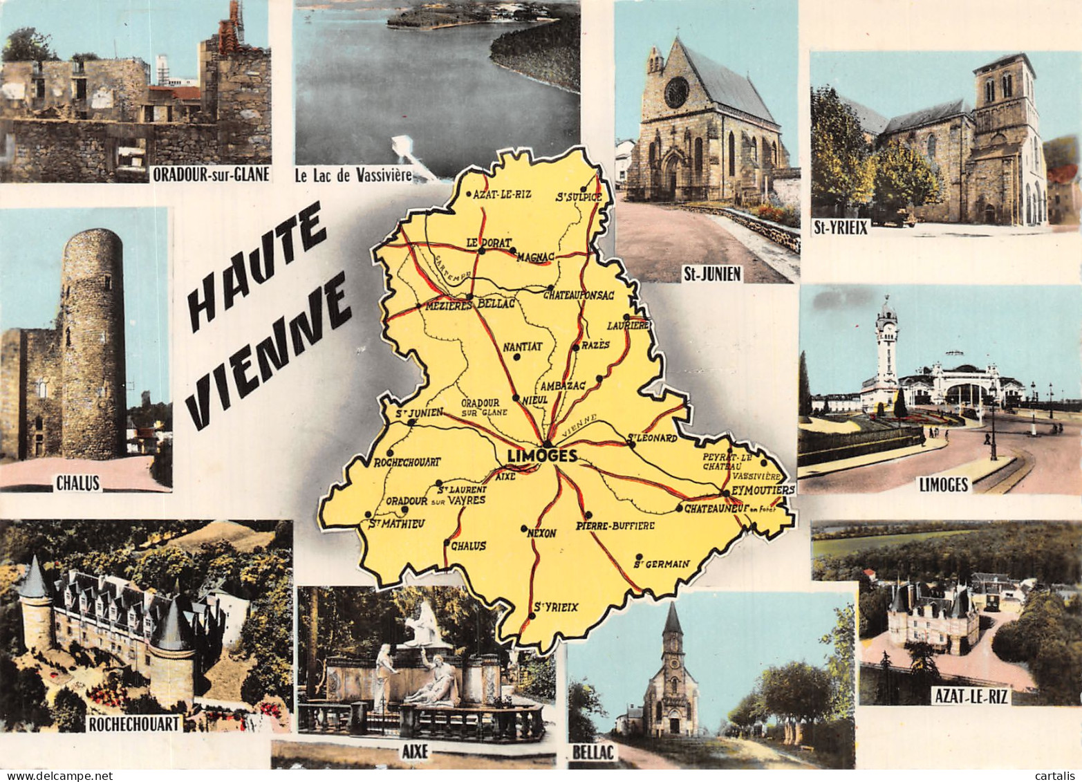 87-HAUTE VIENNE-N° 4424-C/0017 - Other & Unclassified