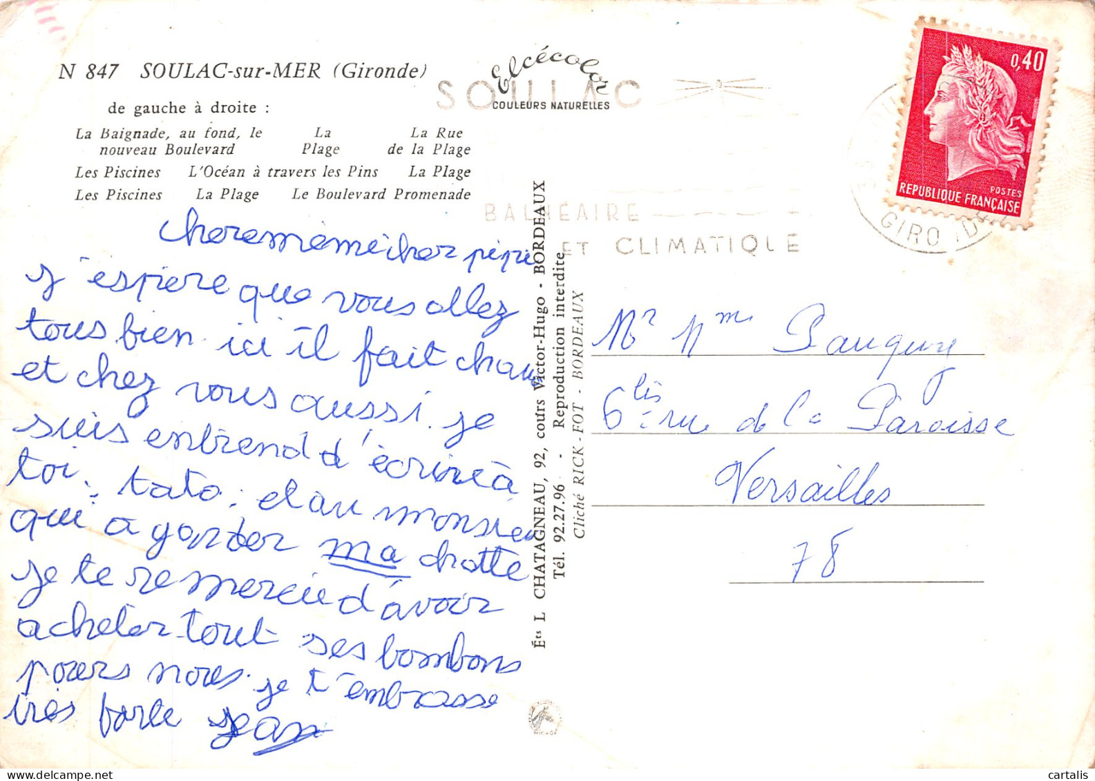 33-SOULAC SUR MER-N° 4424-B/0373 - Soulac-sur-Mer