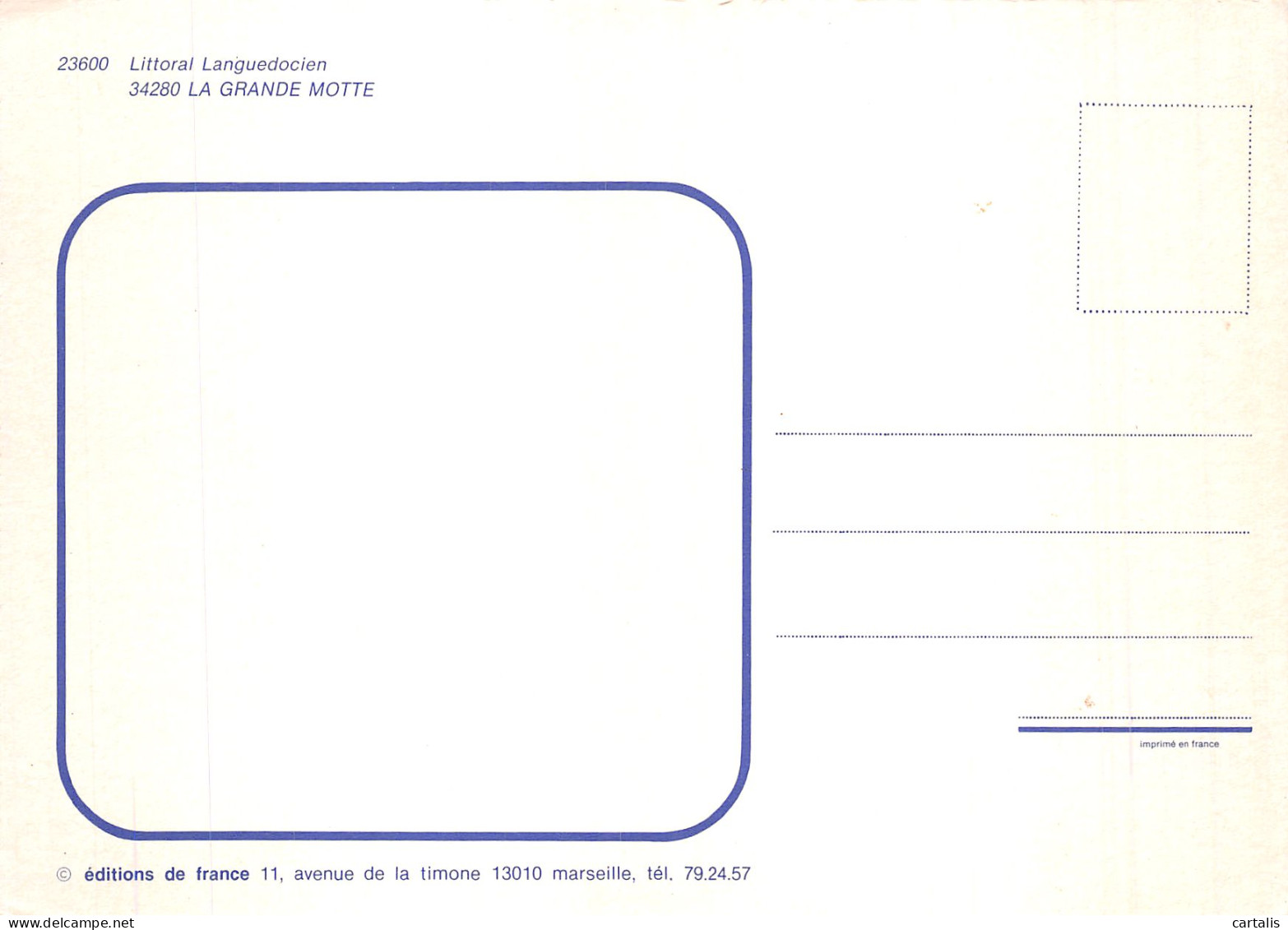 34-LA GRANDE MOTTE-N° 4424-B/0199 - Sonstige & Ohne Zuordnung