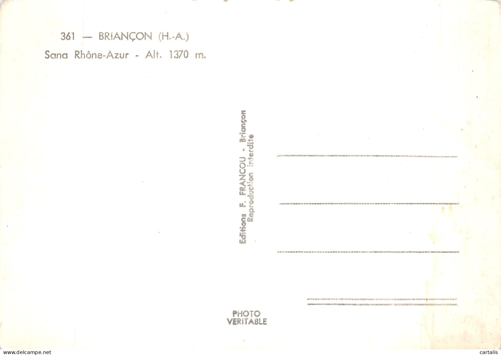 05-BRIANCON-N° 4424-B/0171 - Briancon