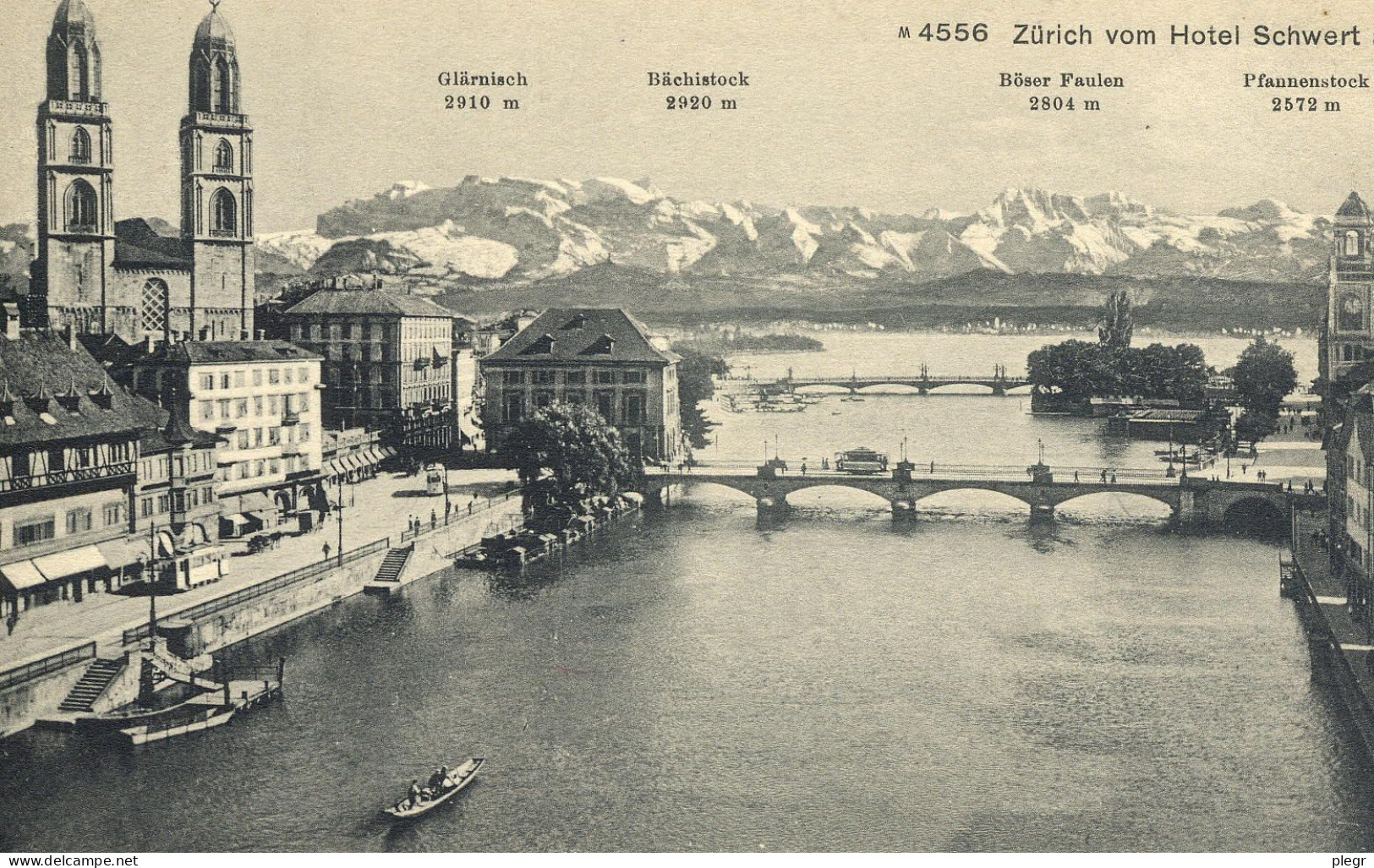 0-CHEZH 01 02 - ZURICH - VOM HOTEL SCHWERT - Zürich