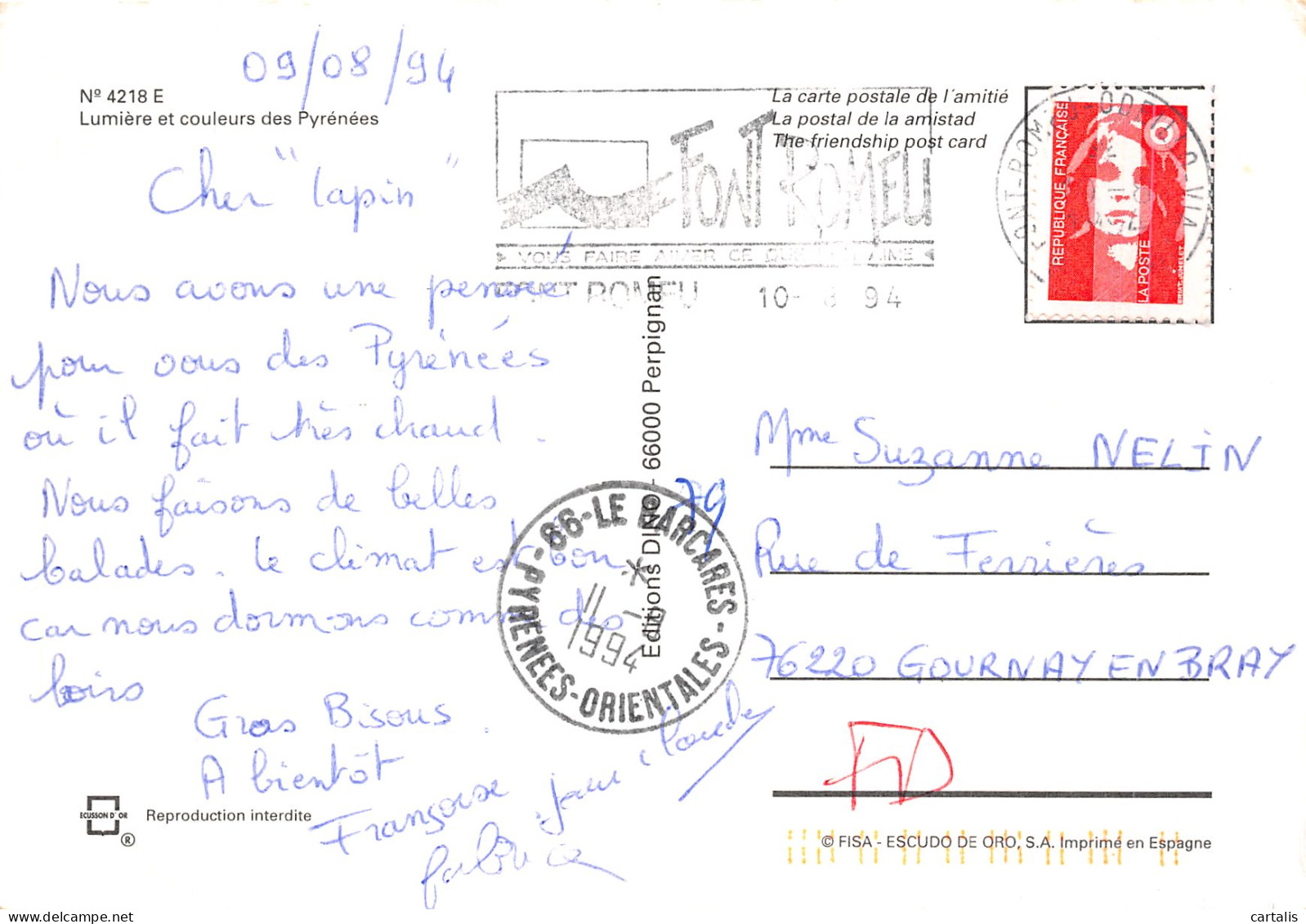 65-LES PYRENEES-N° 4424-B/0015 - Other & Unclassified