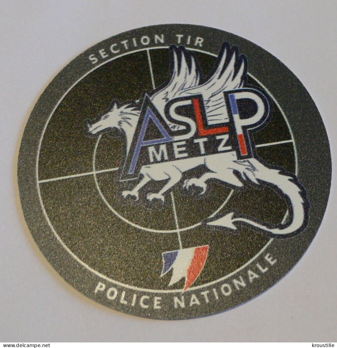 THEME TIR SPORTIF : AUTOCOLLANT ASLP METZ - SECTION TIR POLICE NATIONALE - Stickers