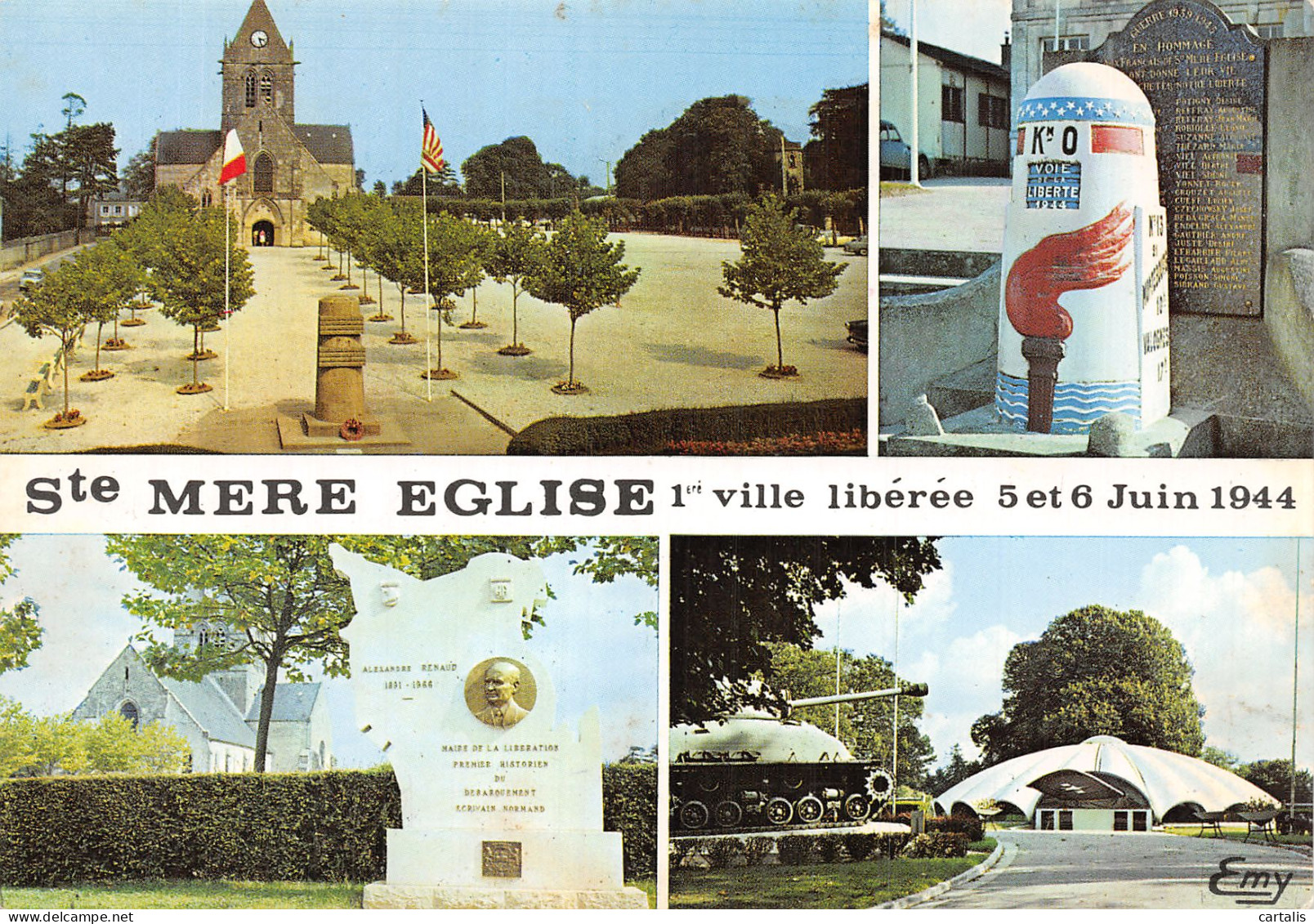 50-SAINTE MERE EGLISE-N° 4424-A/0389 - Sainte Mère Eglise