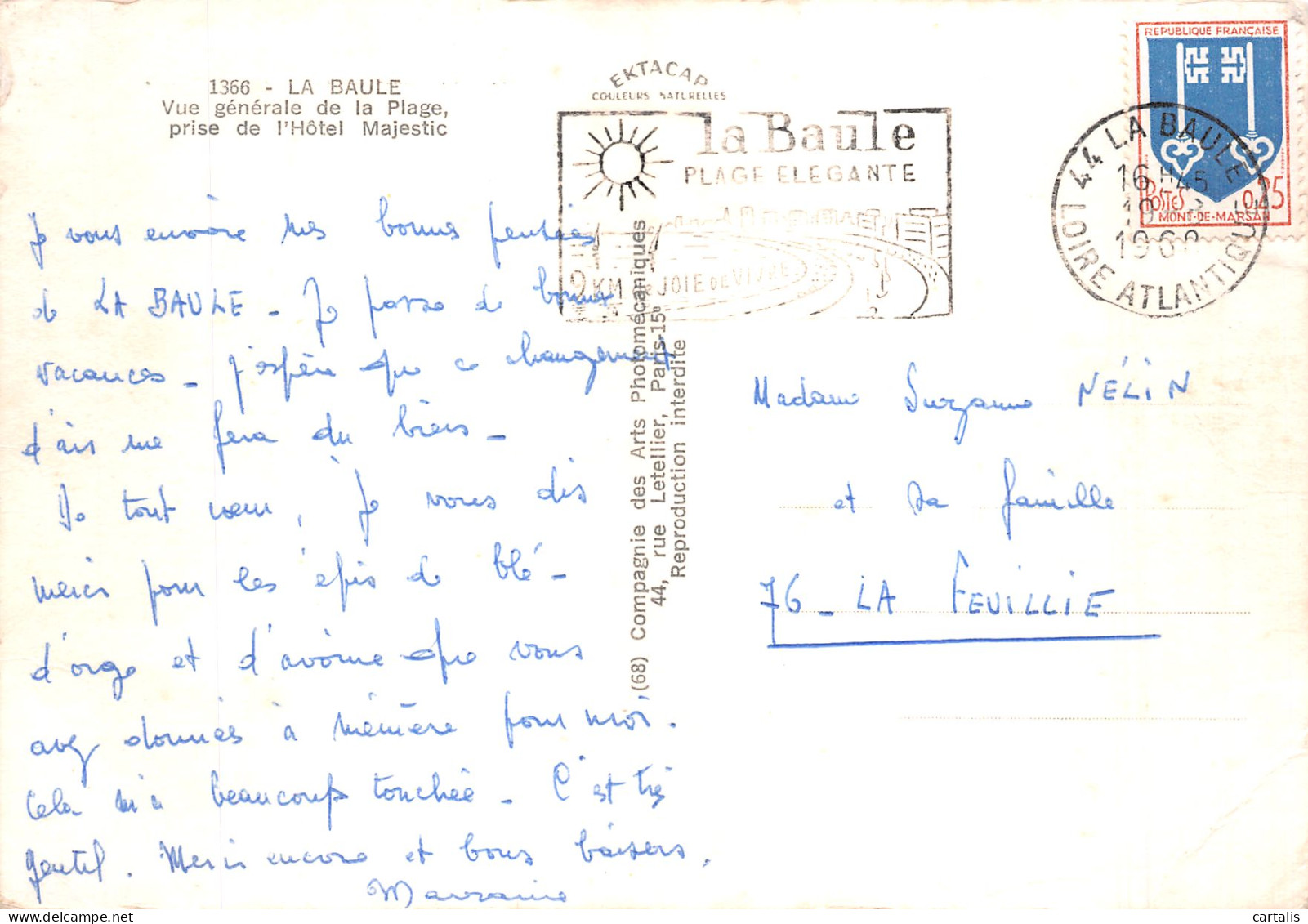 44-LA BAULE-N° 4424-A/0373 - La Baule-Escoublac