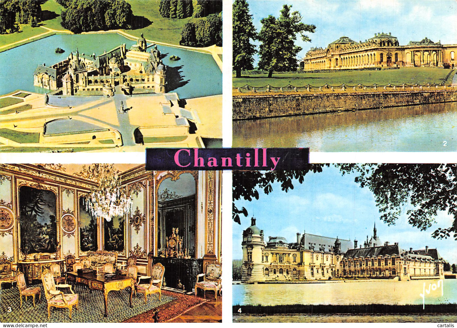 60-CHANTILLY LE CHATEAU-N° 4424-A/0349 - Chantilly