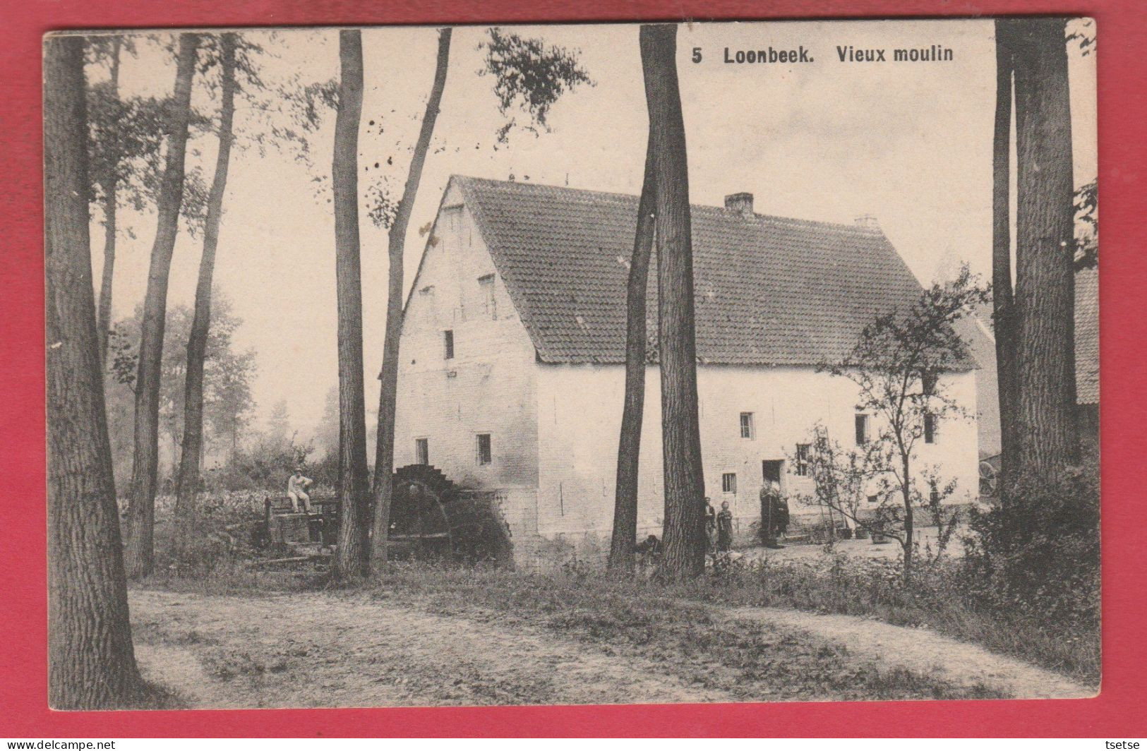 Loonbeek - Vieux Moulin - 1910 ( Verso Zien ) - Huldenberg