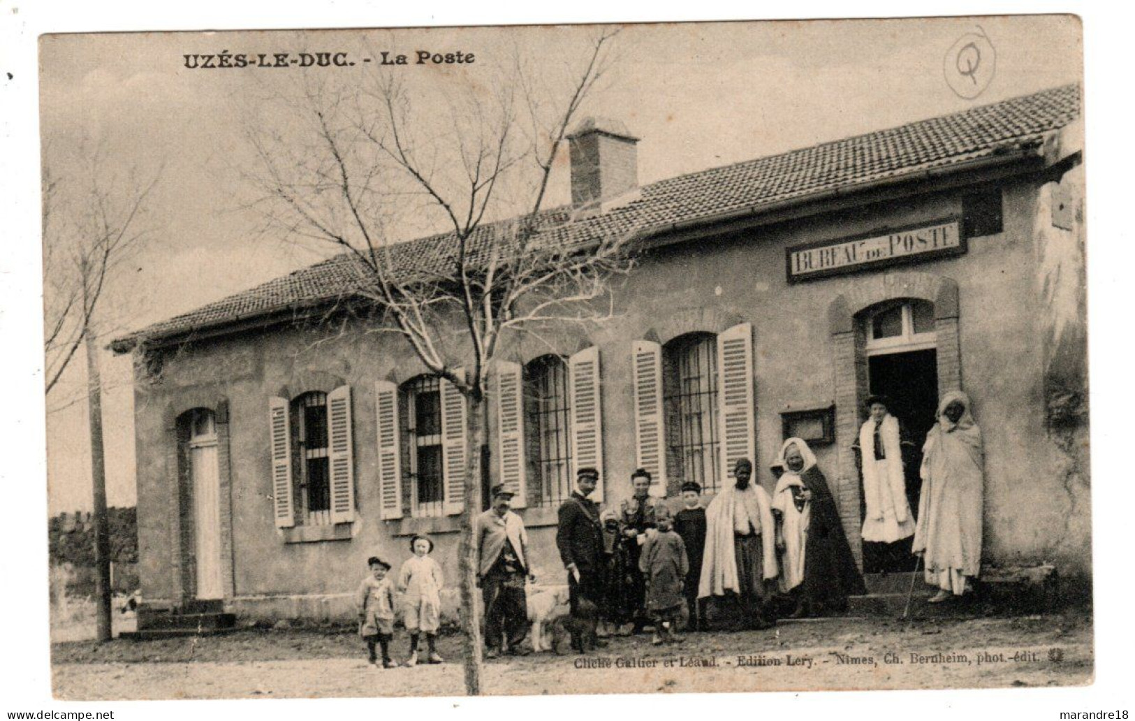 Uzes Le Duc , La Poste - Autres & Non Classés