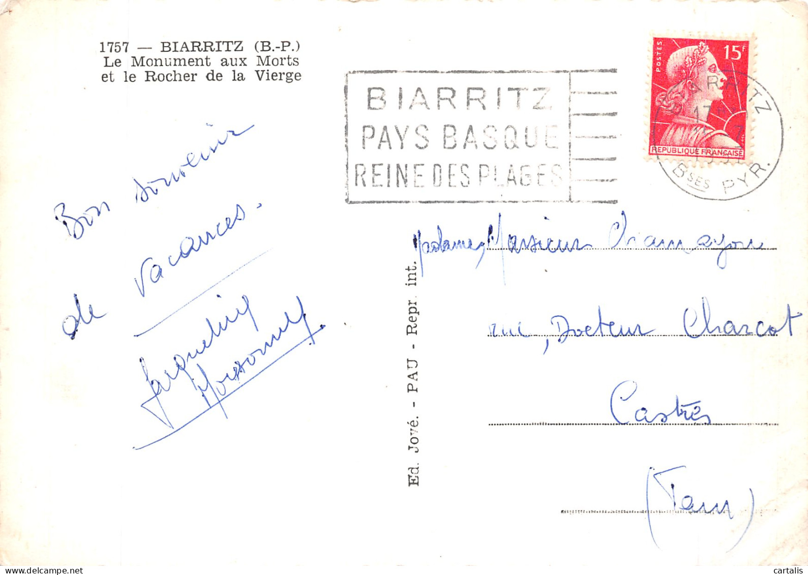 64-BIARRITZ-N° 4424-A/0025 - Biarritz