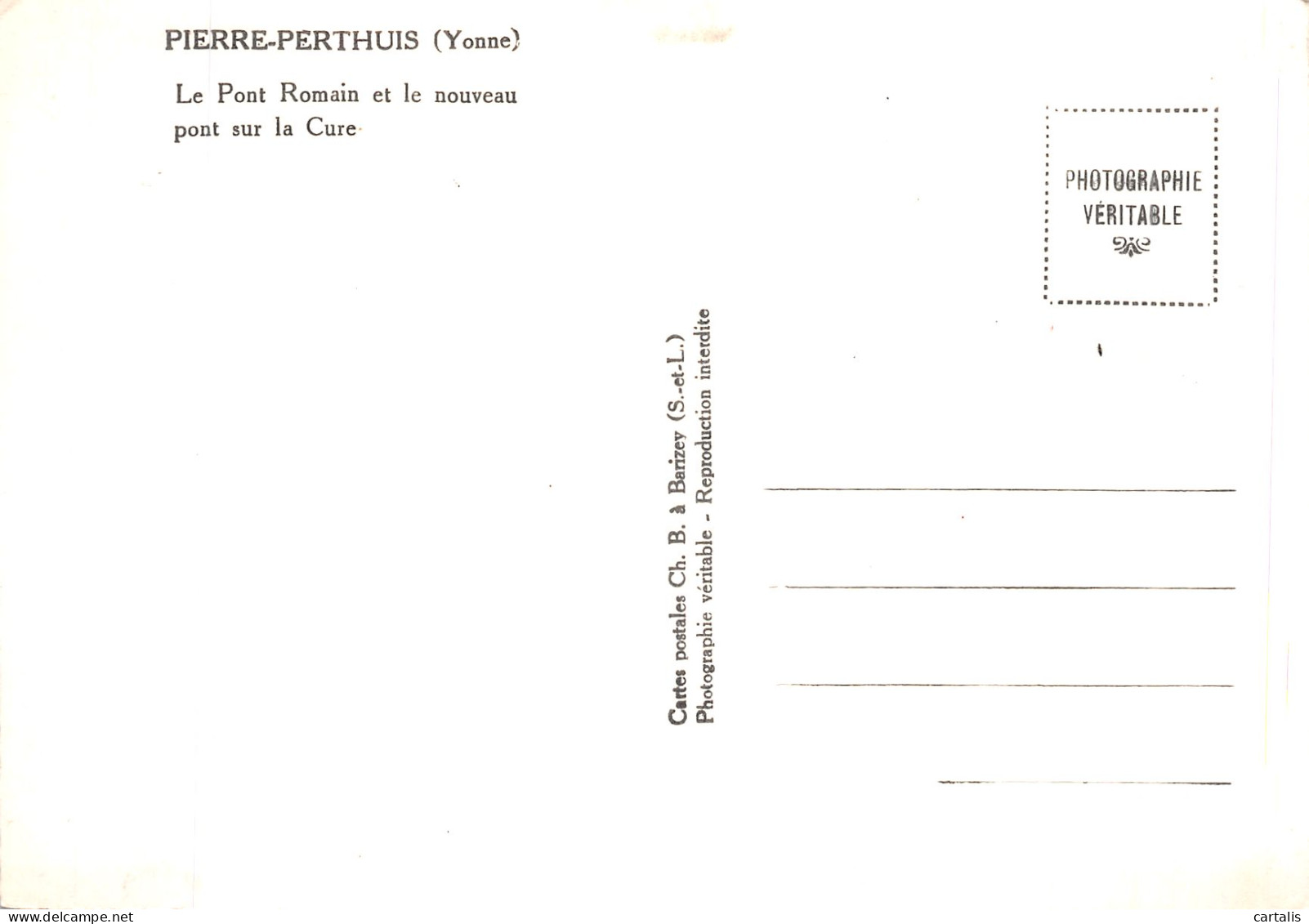 89-PIERRE PERTHUIS-N° 4423-D/0303 - Autres & Non Classés