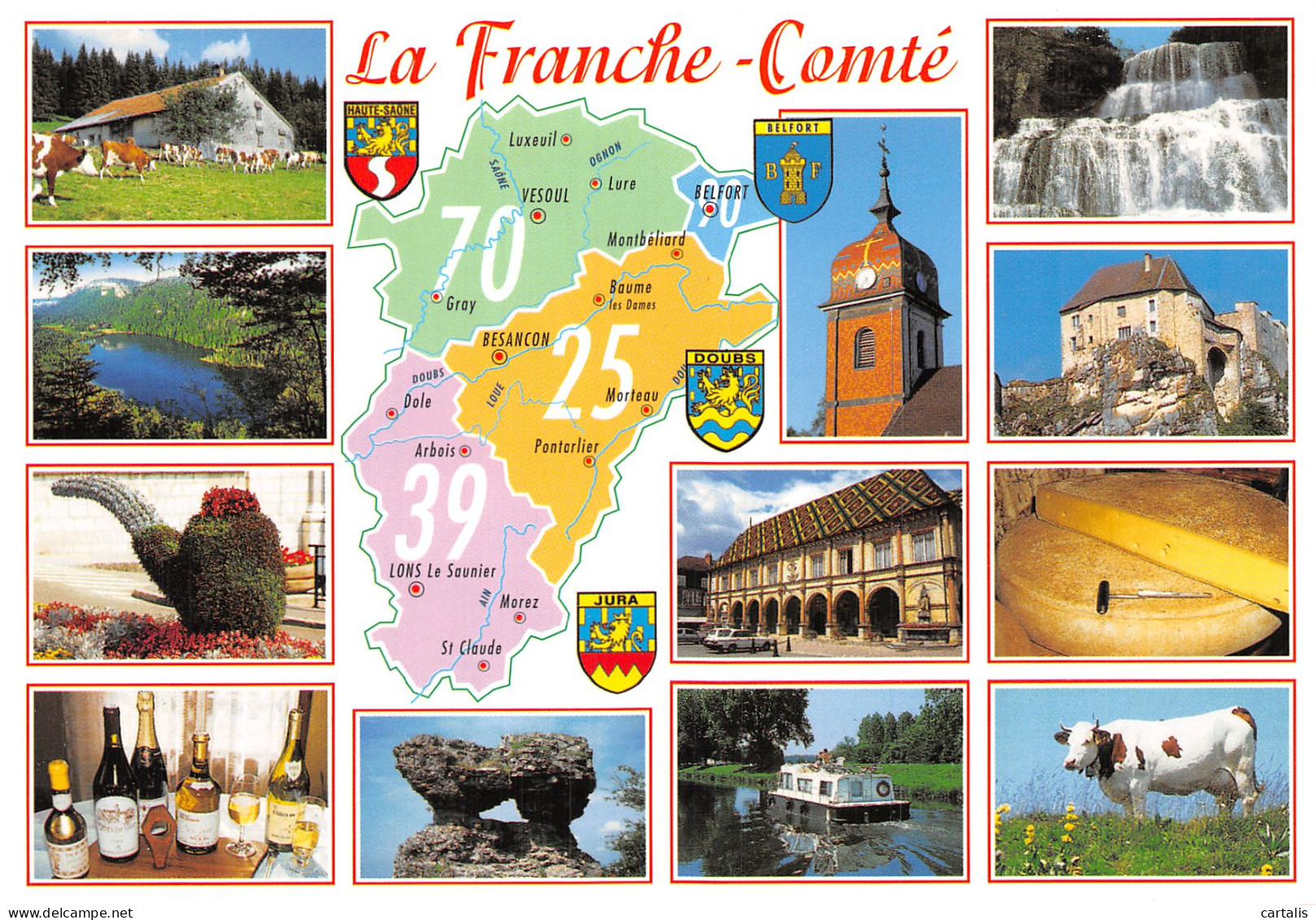 39-LA FRANCHE COMTE-N° 4425-A/0297 - Sonstige & Ohne Zuordnung