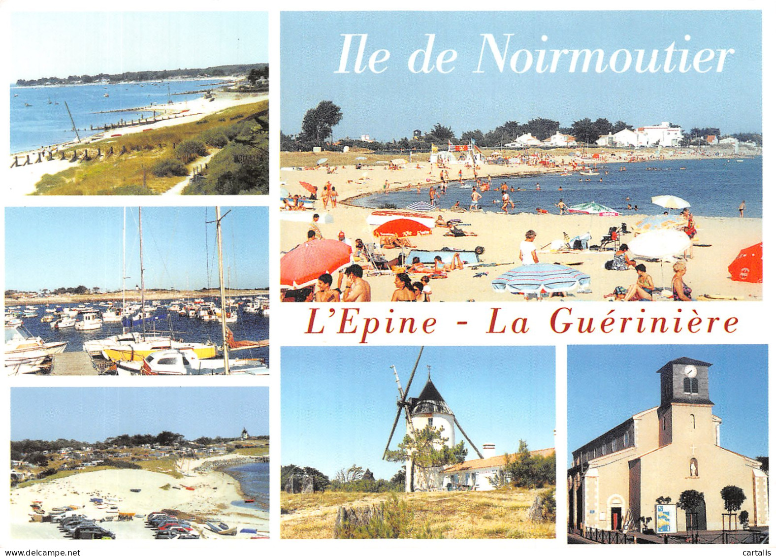 85-ILE DE NOIRMOUTIER L EPINE LA GUERINIERE-N° 4425-A/0299 - Ile De Noirmoutier