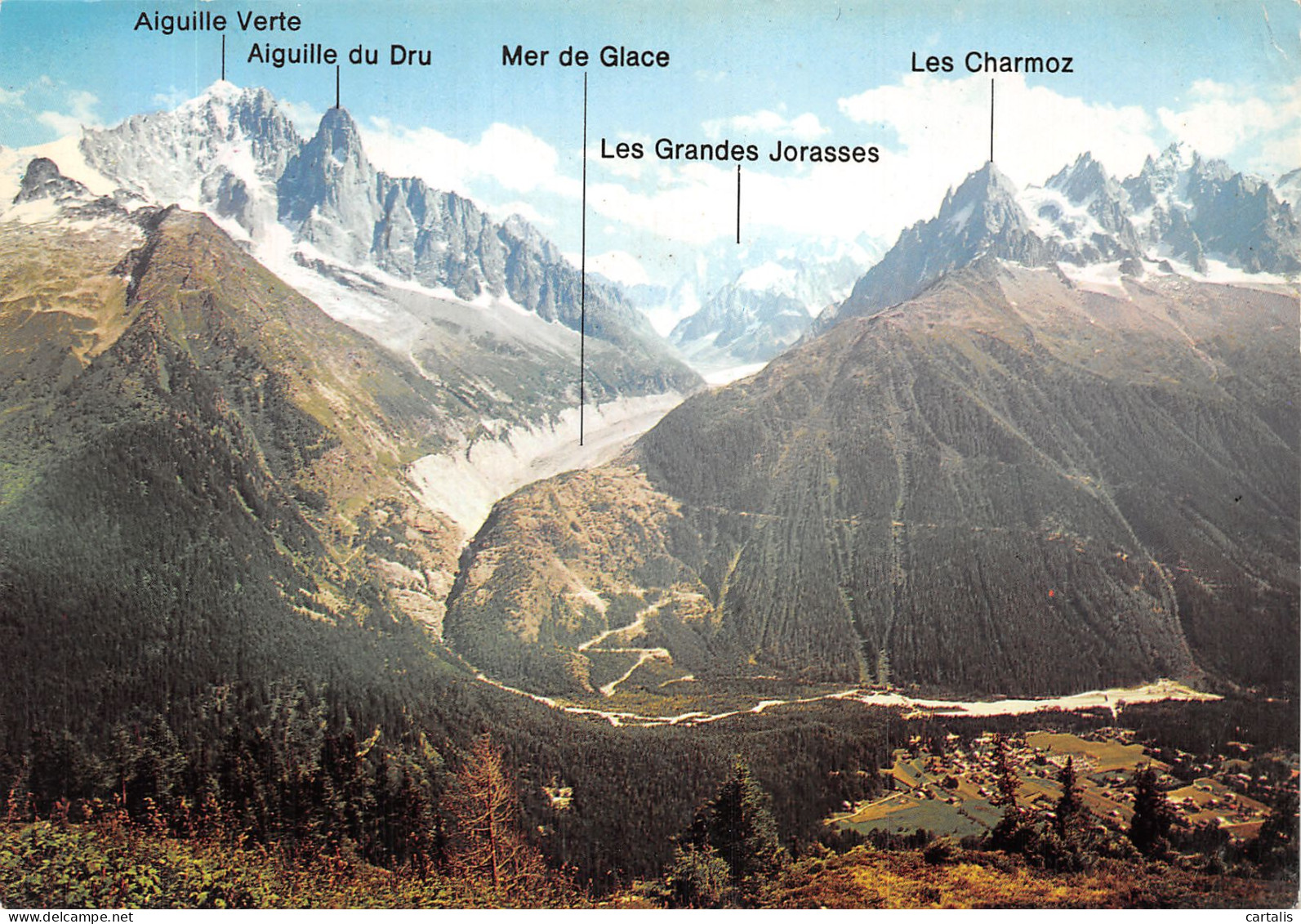 74-CHAMONIX MONT BLANC-N° 4425-A/0167 - Chamonix-Mont-Blanc