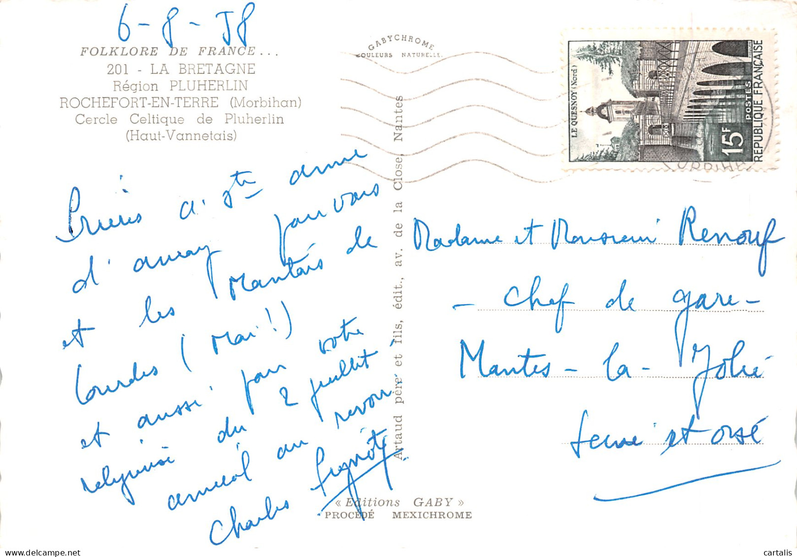 56-ROCHEFORT EN TERRE-N° 4424-D/0309 - Rochefort En Terre