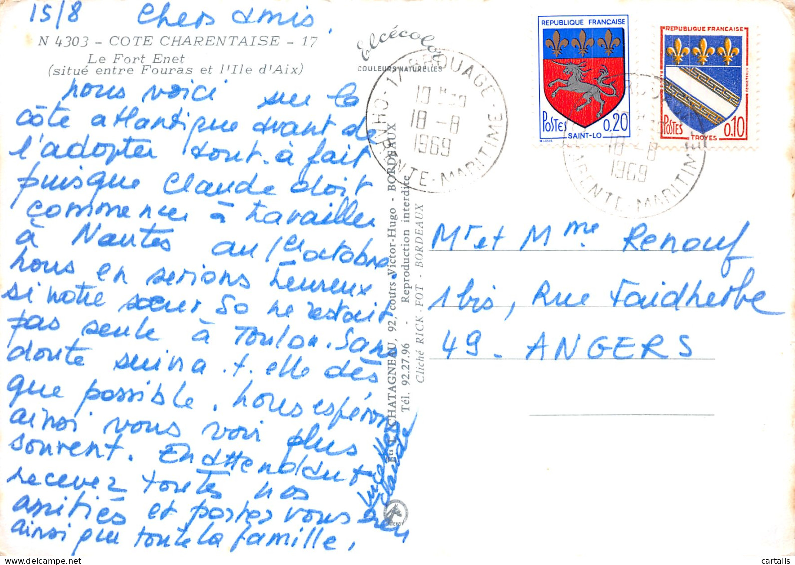 17-LE FORT ENET-N° 4424-D/0275 - Other & Unclassified