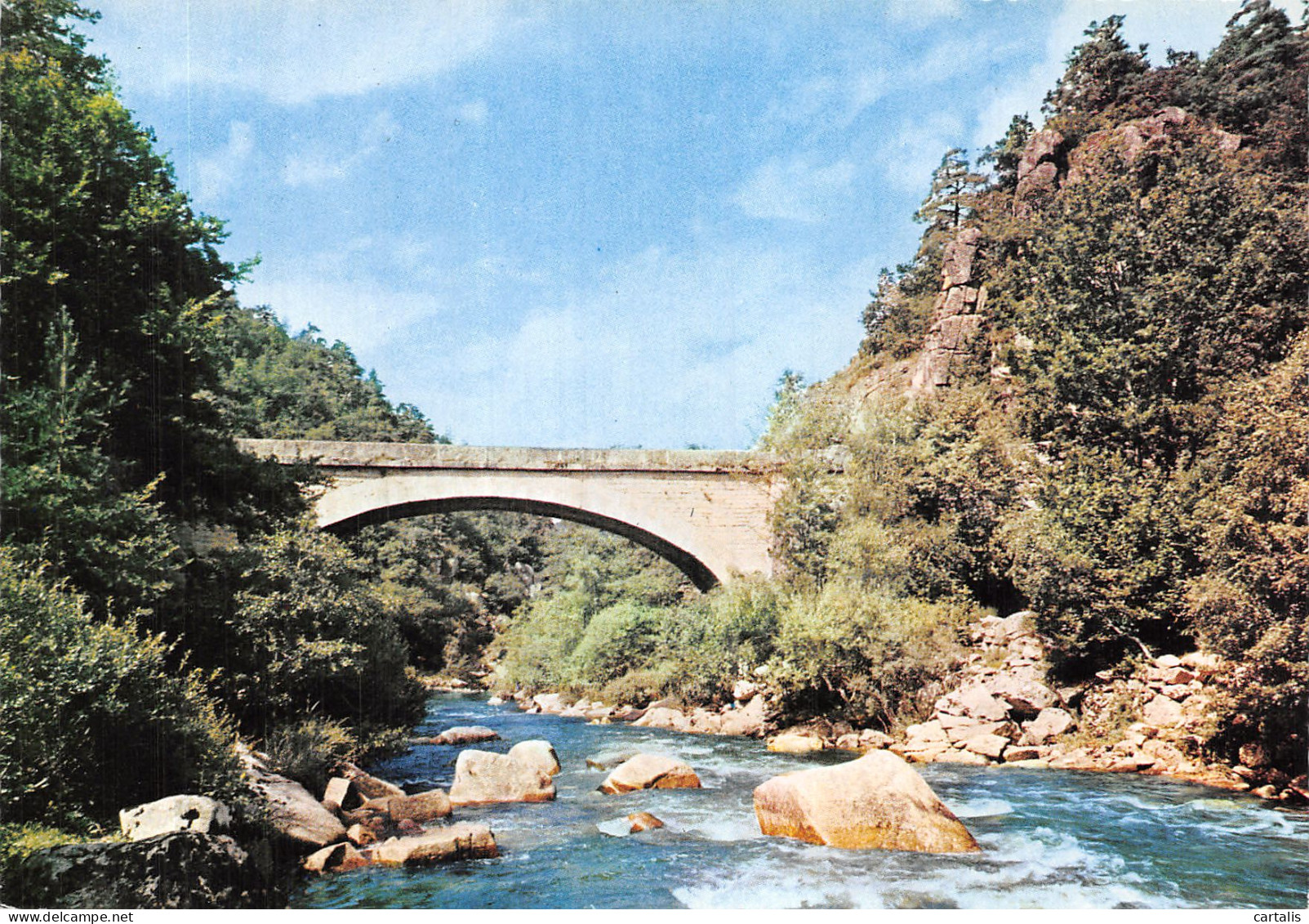 48-LE PONT DE LA GAULE-N° 4424-D/0225 - Sonstige & Ohne Zuordnung