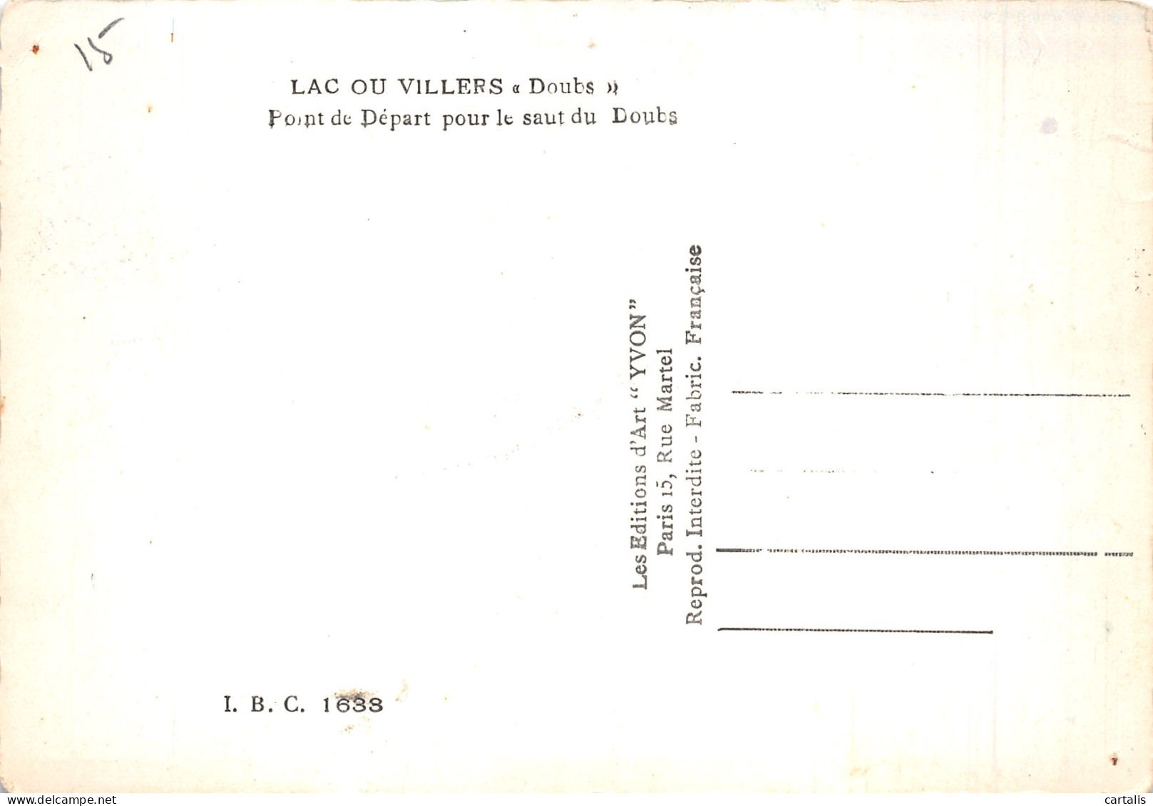 25-LAC OU VILLERS-N° 4424-D/0159 - Other & Unclassified
