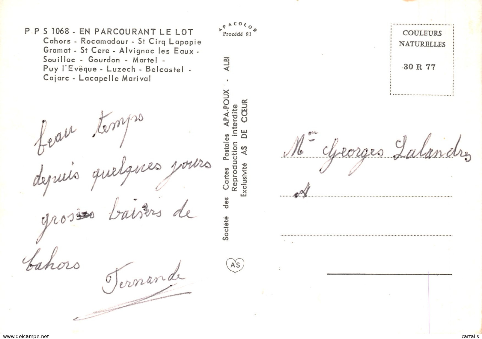 46-LE LOT-N° 4424-D/0151 - Other & Unclassified