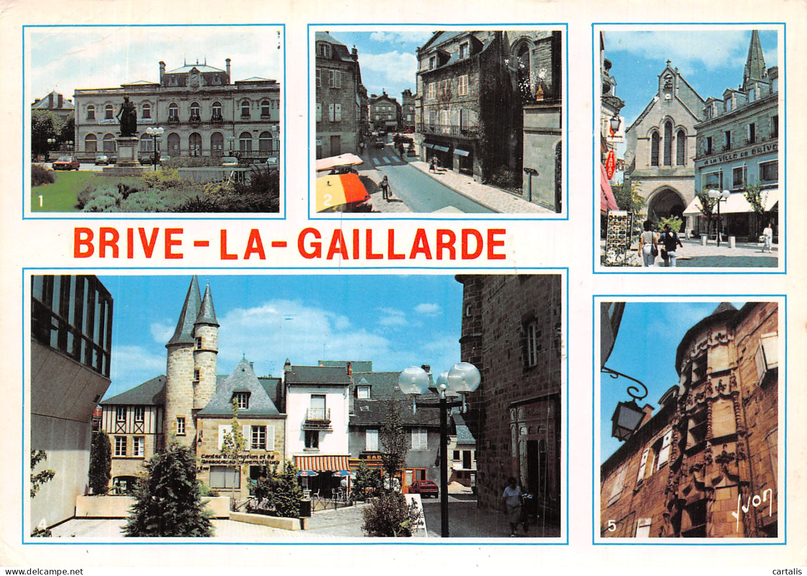 19-BRIVE LA GAILLARDE-N° 4424-D/0001 - Brive La Gaillarde