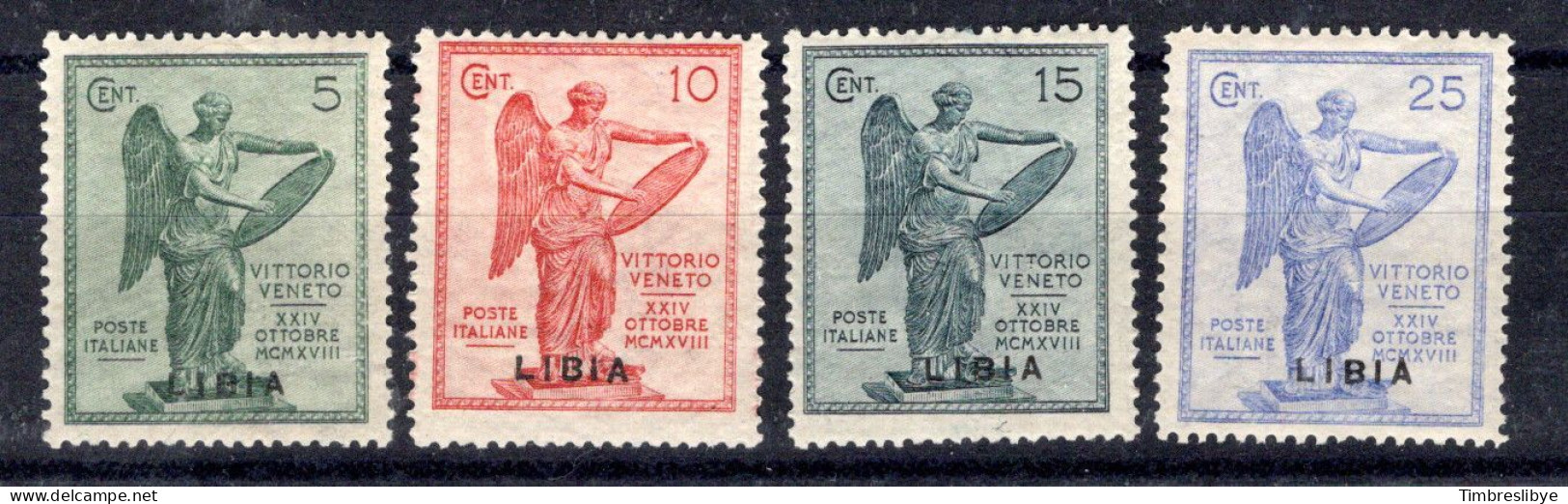 Libye 3.4.1922;  Colonie Italienne - Victoire En Vénétie; Mchel-N° 45 - 48, MNH, Neuf ** - Libia