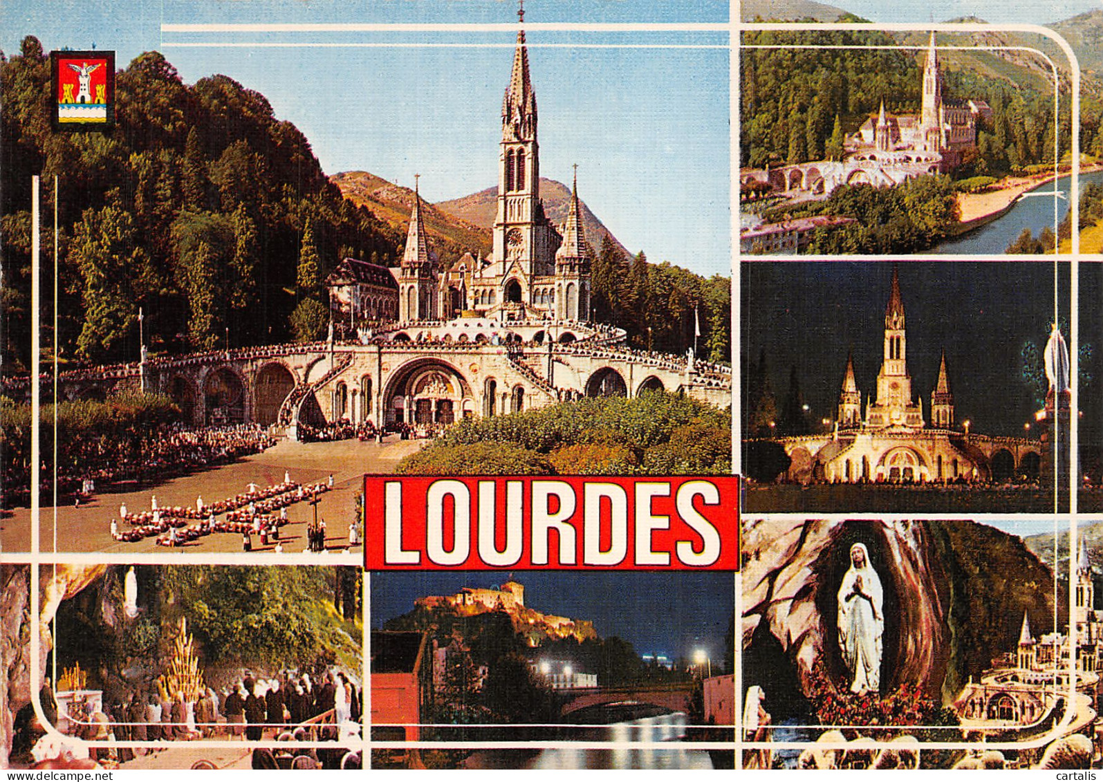 65-LOURDES-N° 4424-C/0375 - Lourdes