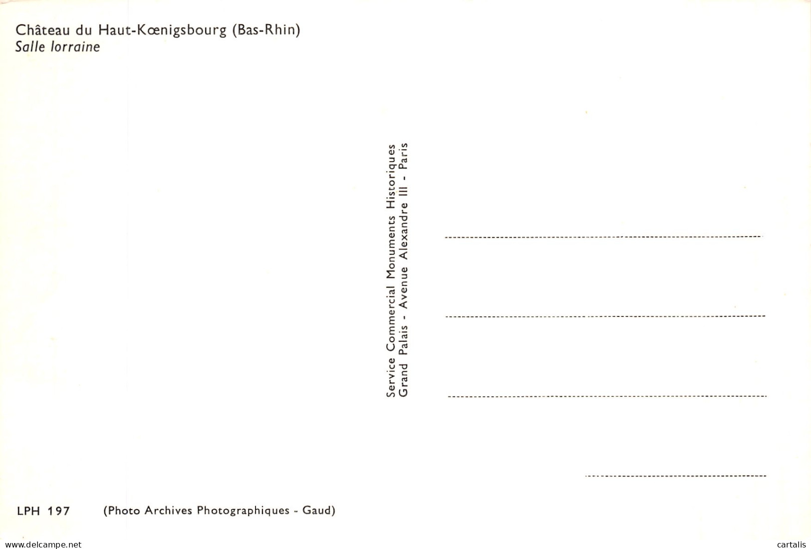 67-HAUT KOENIGSBOURG LE CHATEAU-N° 4424-C/0359 - Otros & Sin Clasificación