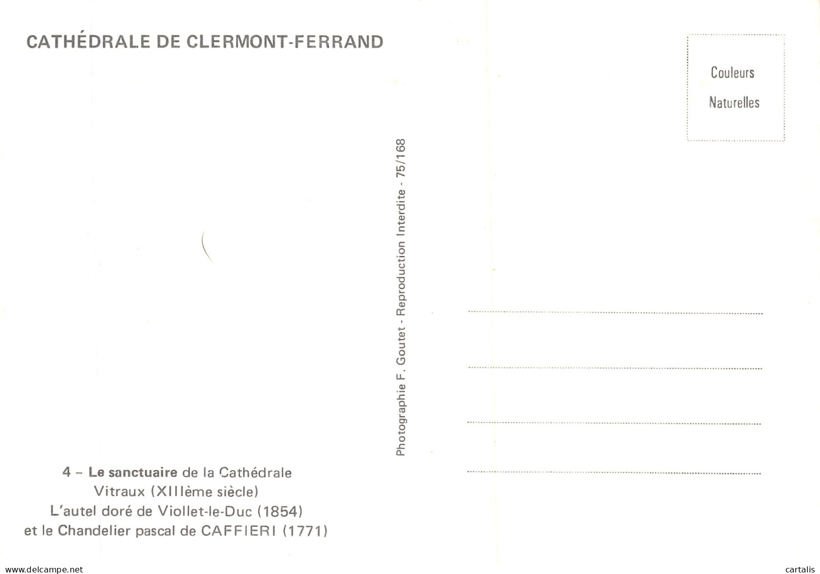 63-CLERMONT FERRAND-N° 4424-C/0309 - Clermont Ferrand