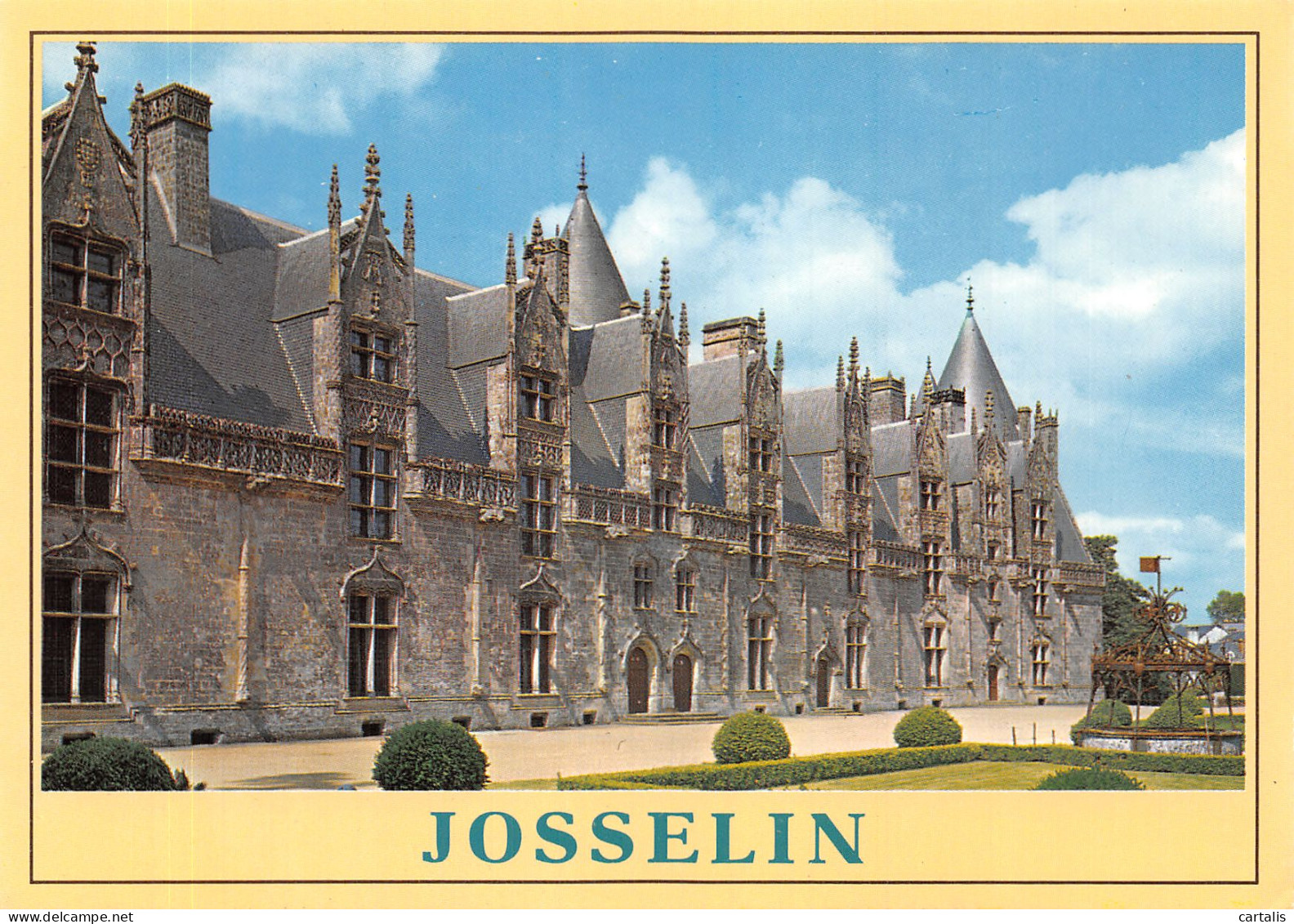 56-JOSSELIN LE CHATEAU-N° 4424-C/0235 - Josselin