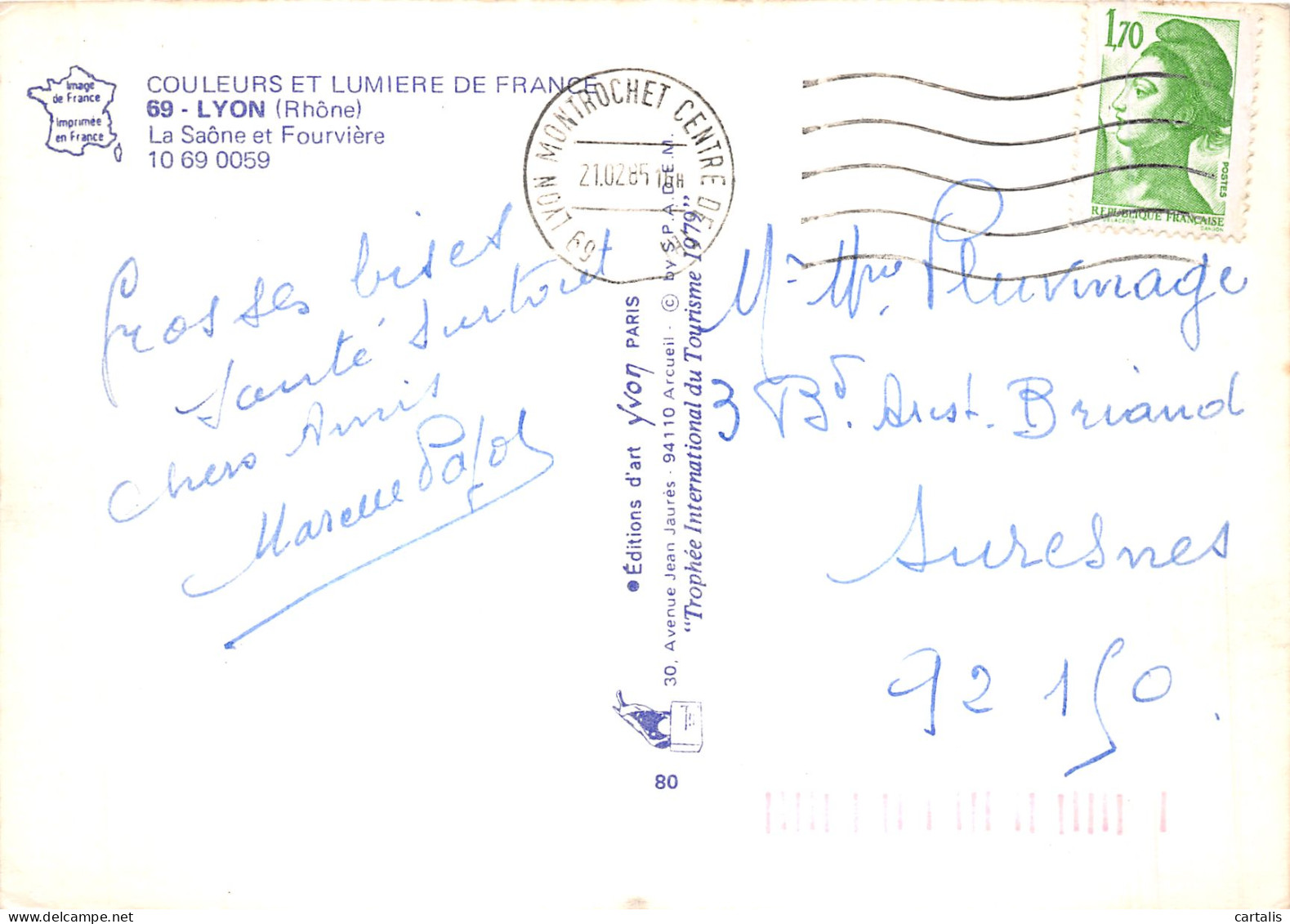 69-LYON-N° 4424-C/0205 - Other & Unclassified