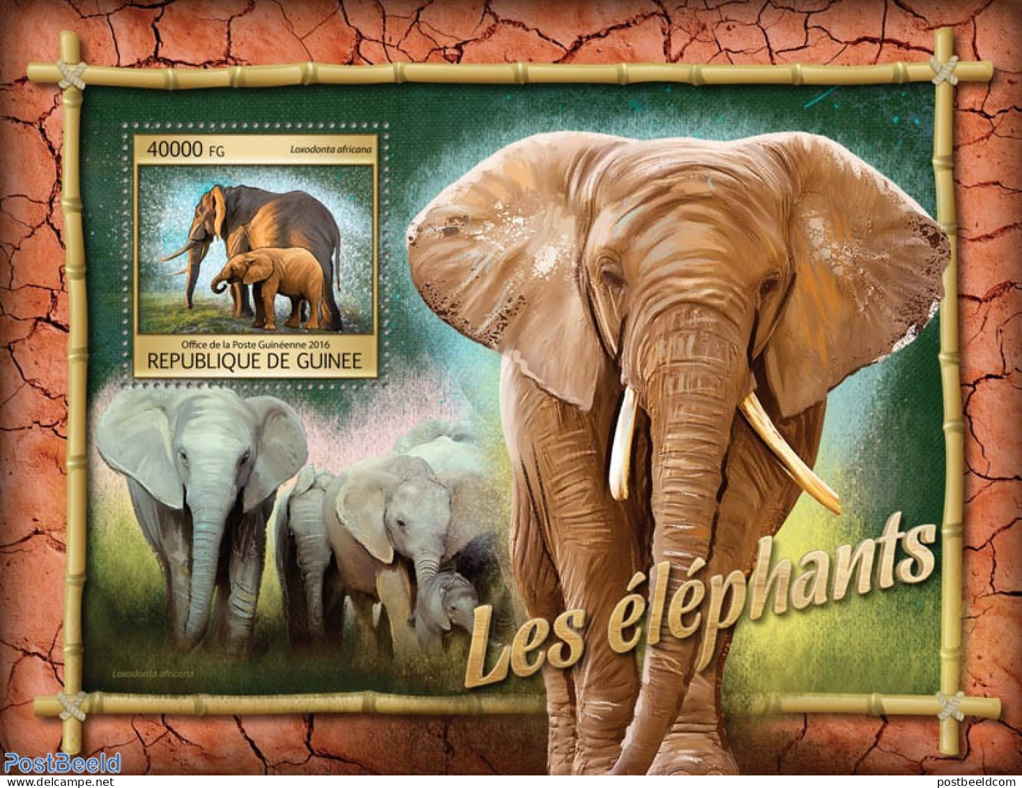 Guinea, Republic 2016 Elephants, Mint NH, Nature - Elephants - Other & Unclassified