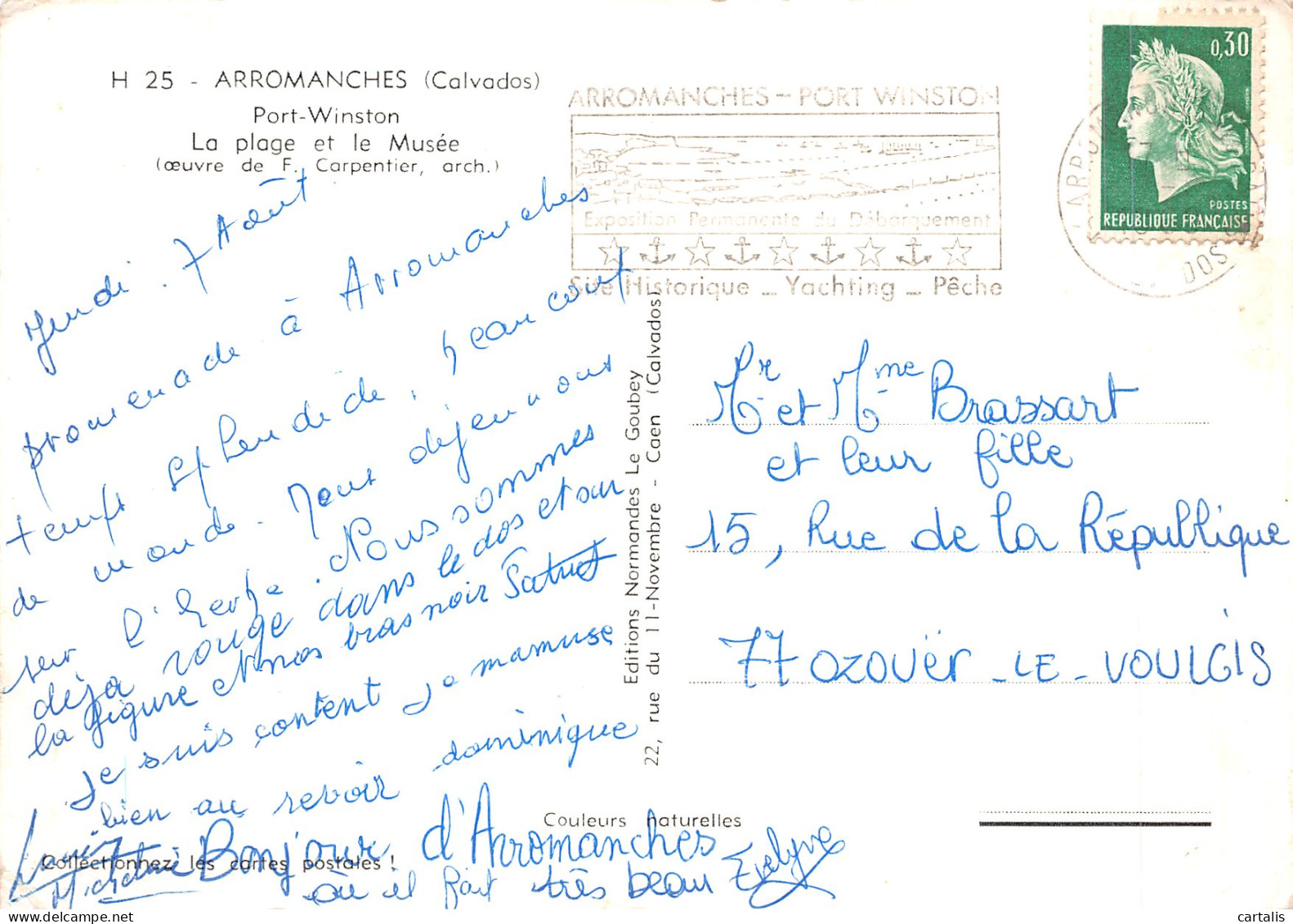 14-ARROMANCHES-N° 4424-C/0123 - Arromanches