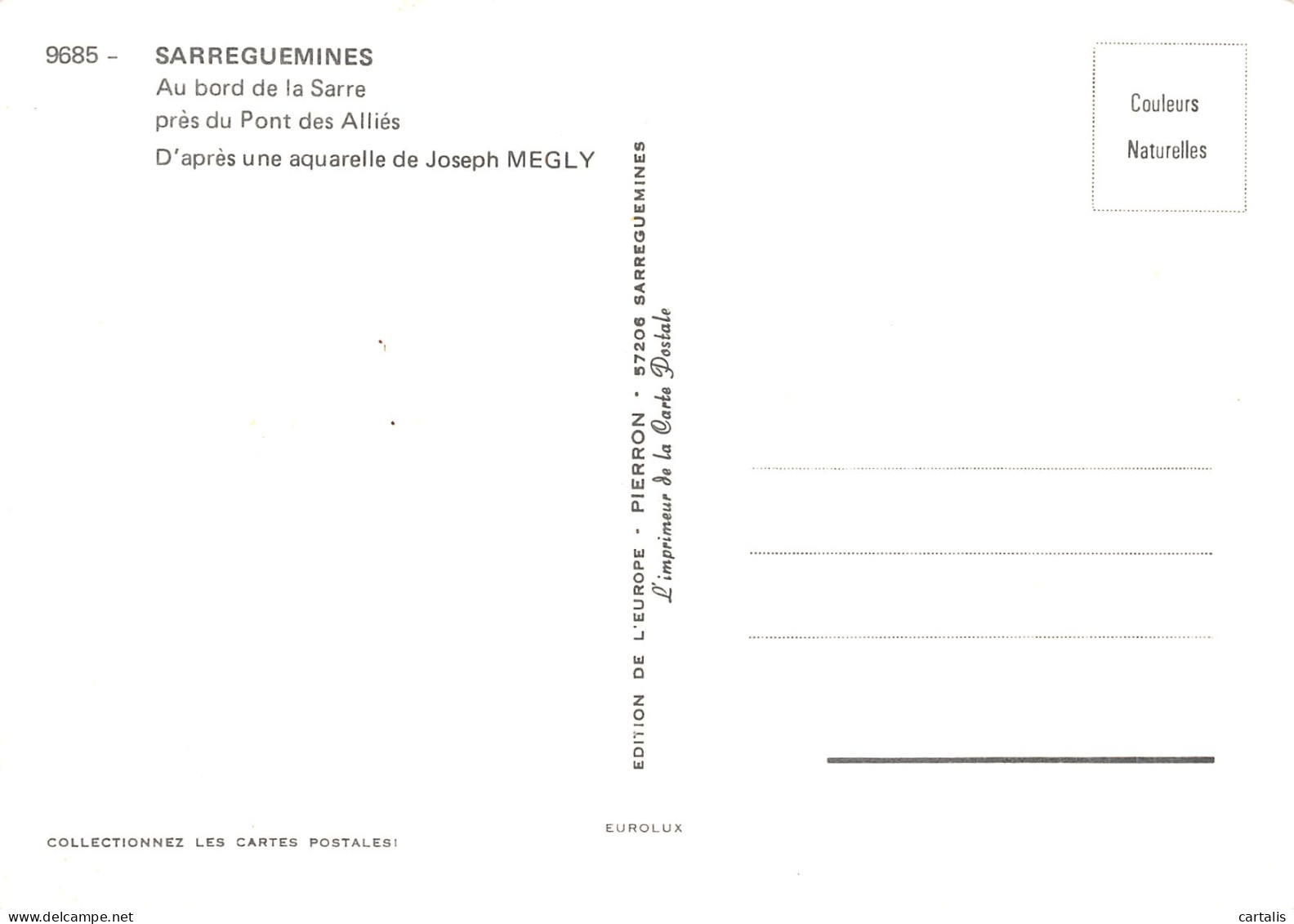 57-SARREGUEMINES-N° 4425-D/0165 - Sarreguemines