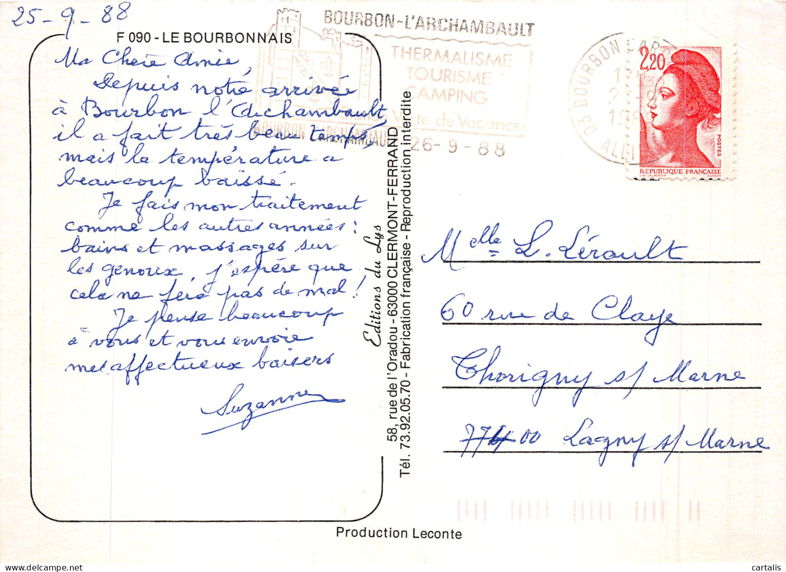 03-LE BOURBONNAIS-N° 4425-D/0119 - Other & Unclassified