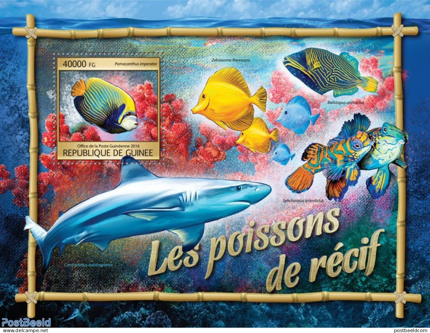 Guinea, Republic 2016 Reef Fishes, Mint NH, Nature - Fish - Poissons