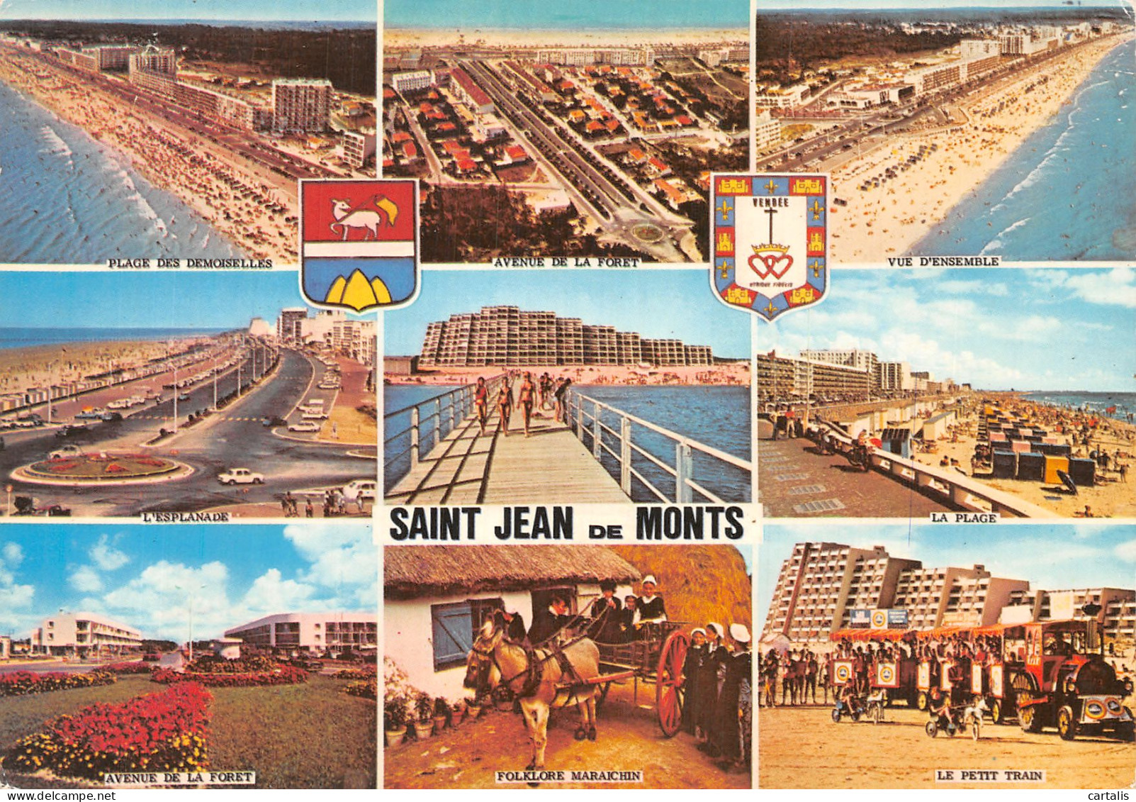 85-SAINT JEAN DE MONTS-N° 4425-D/0007 - Saint Jean De Monts