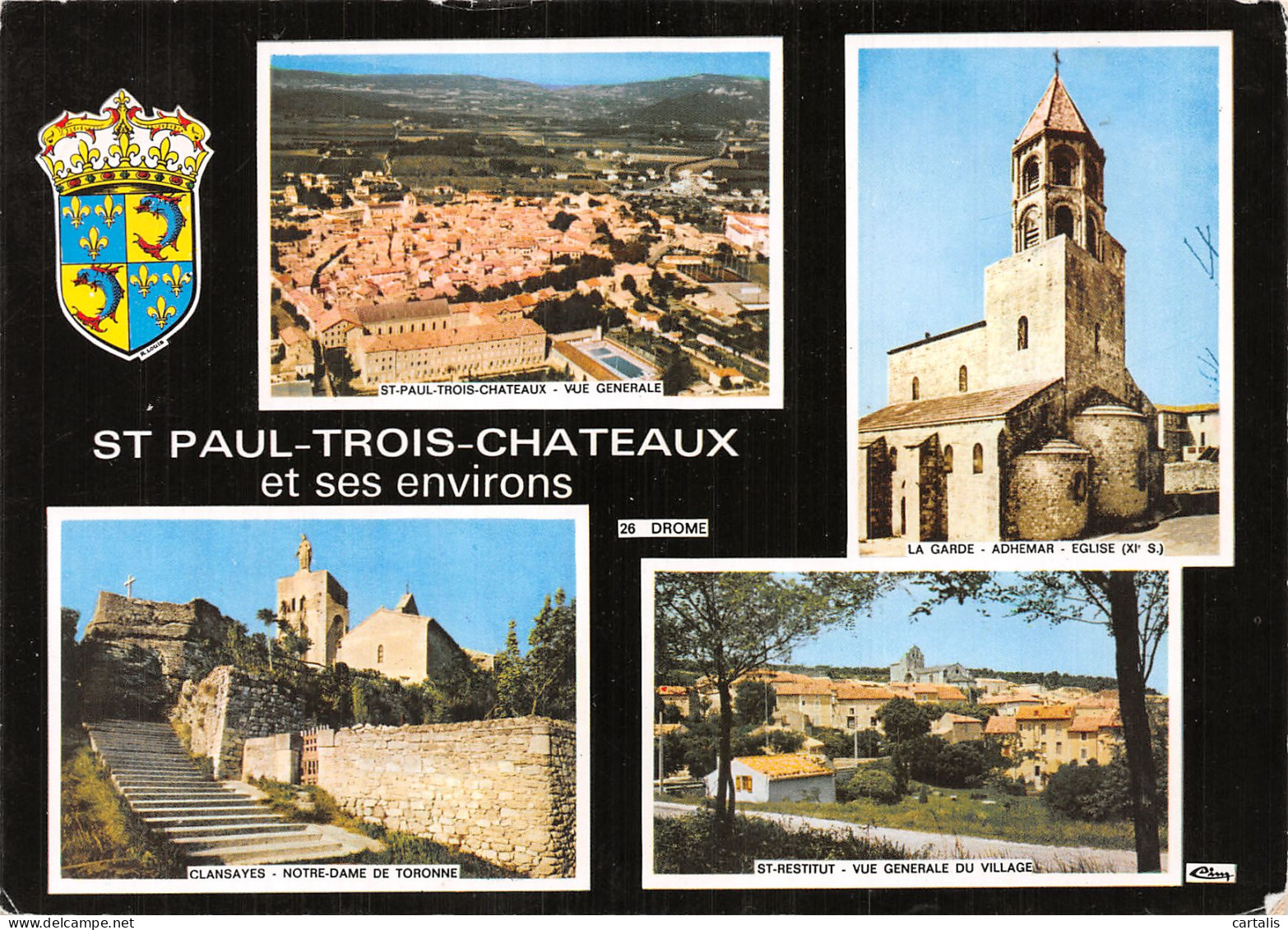 26-SAINT PAUL TROIS CHATEAUX-N° 4425-C/0355 - Sonstige & Ohne Zuordnung