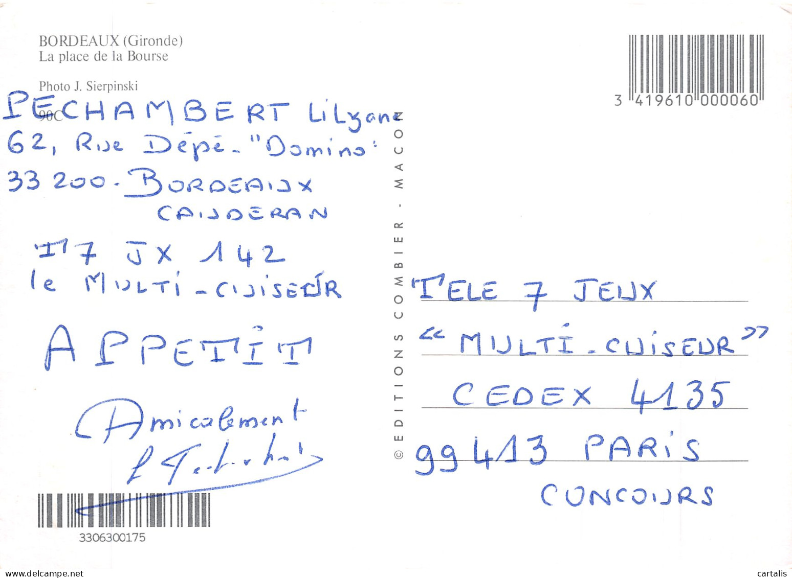 33-BORDEAUX-N° 4425-C/0343 - Bordeaux
