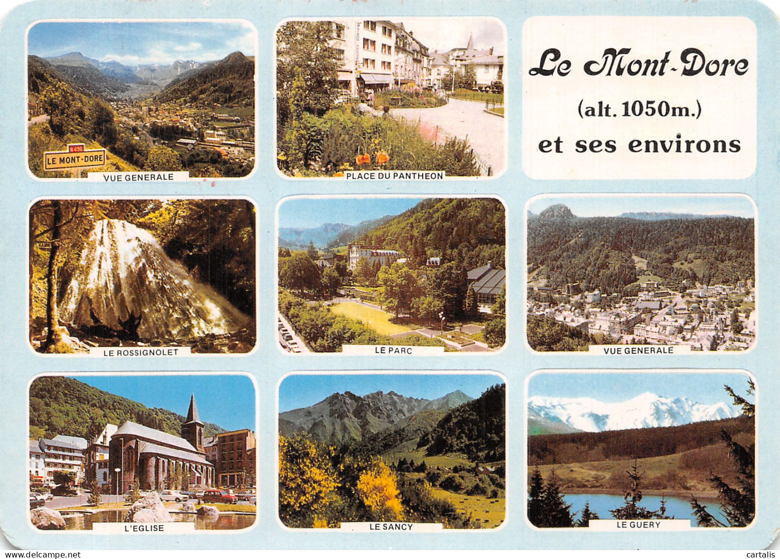 63-LE MONT DORE-N° 4425-C/0277 - Le Mont Dore