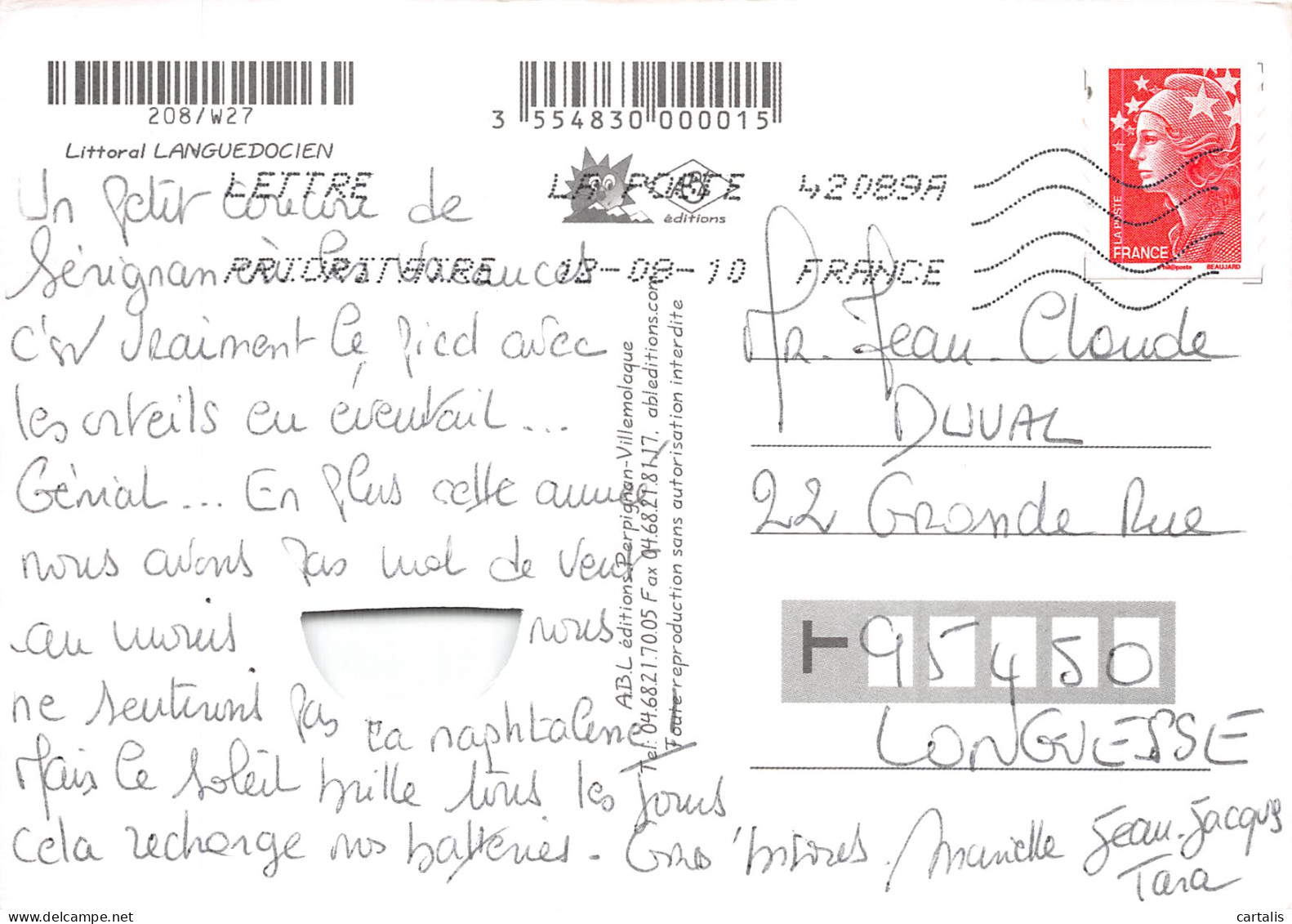 34-LANGUEDOC LITTORAL-N° 4425-C/0179 - Other & Unclassified