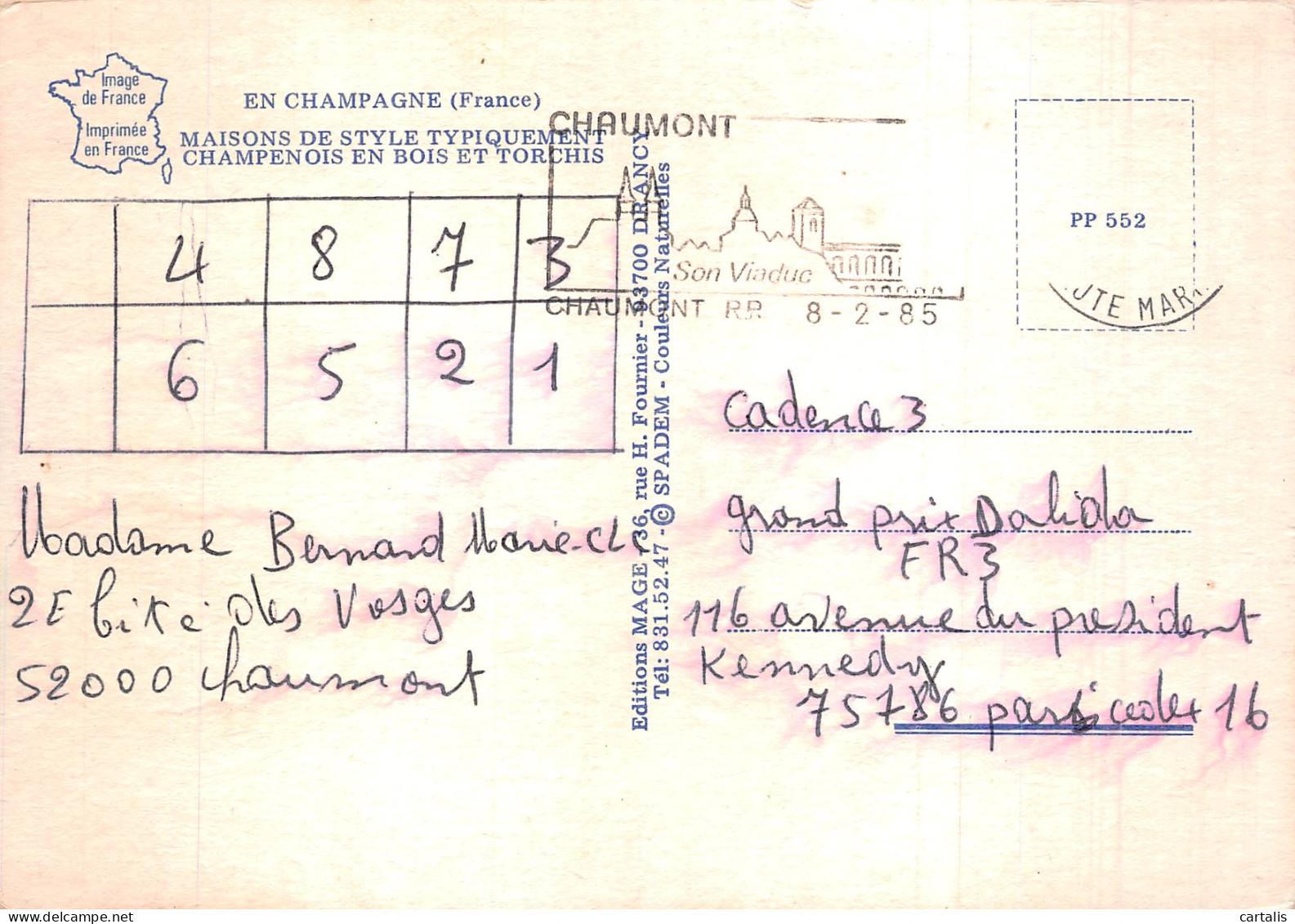 51-EN CHAMPAGNE MAISON-N° 4425-C/0169 - Sonstige & Ohne Zuordnung