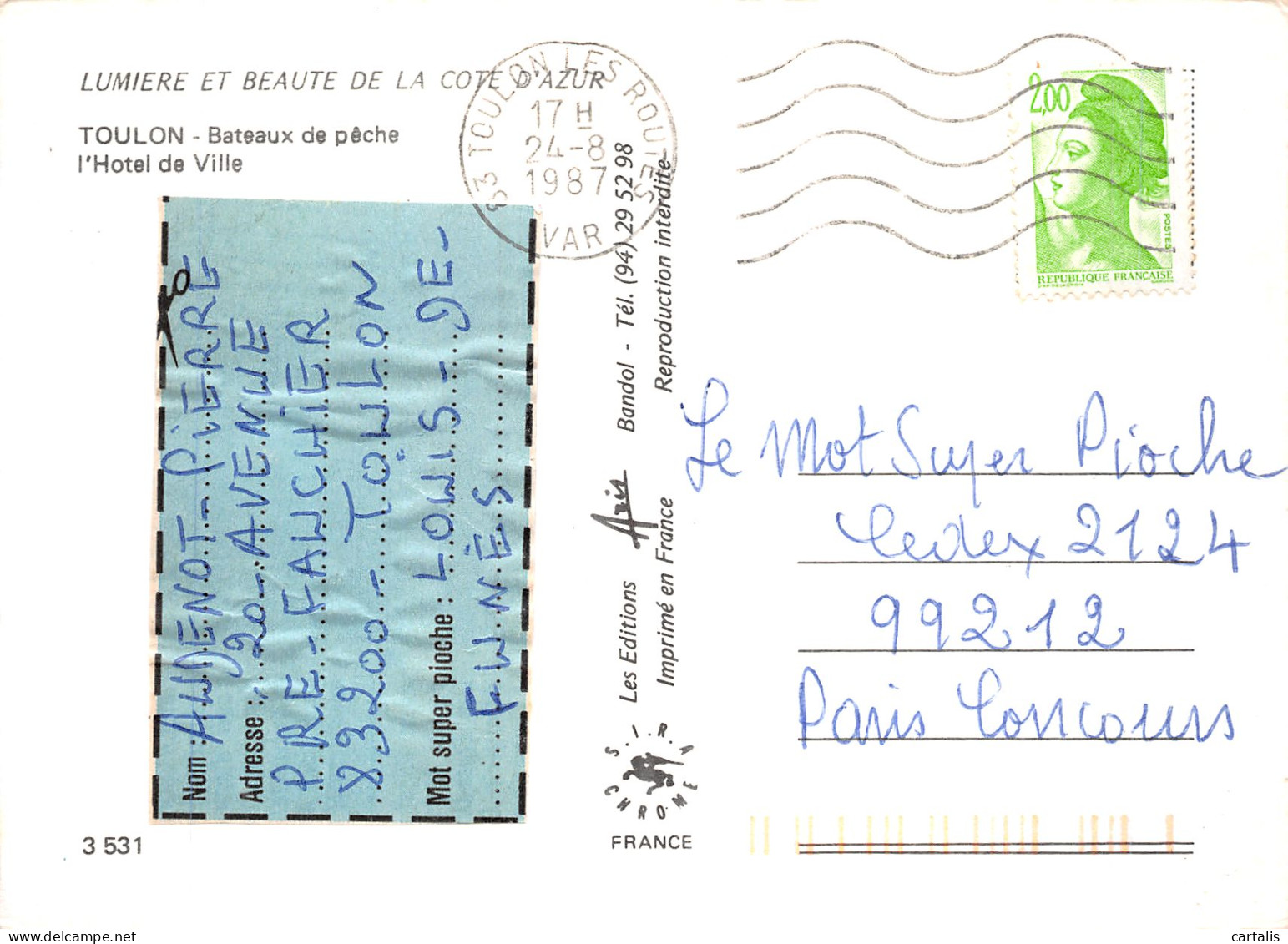 83-TOULON-N° 4425-C/0137 - Toulon