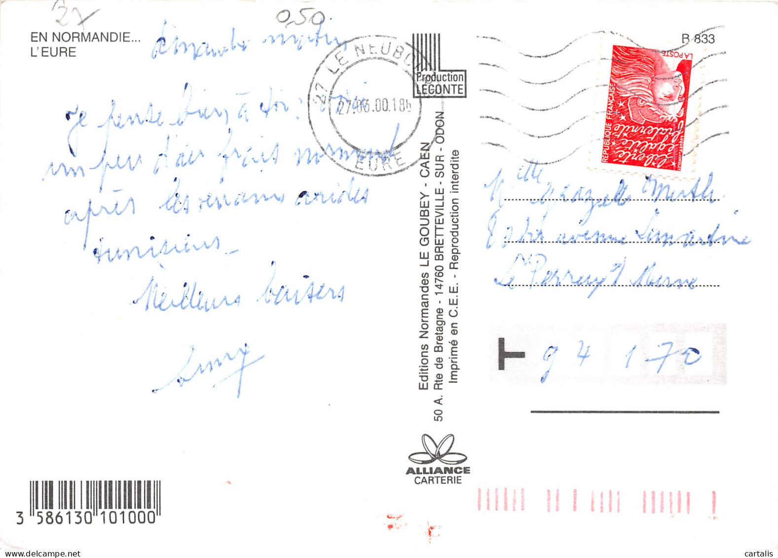 27-L EURE-N° 4425-B/0361 - Other & Unclassified