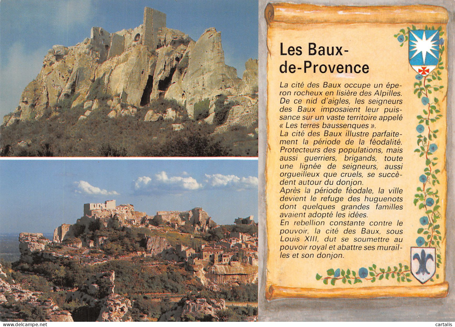 13-LES BAUX DE PROVENCE-N° 4425-B/0277 - Les-Baux-de-Provence
