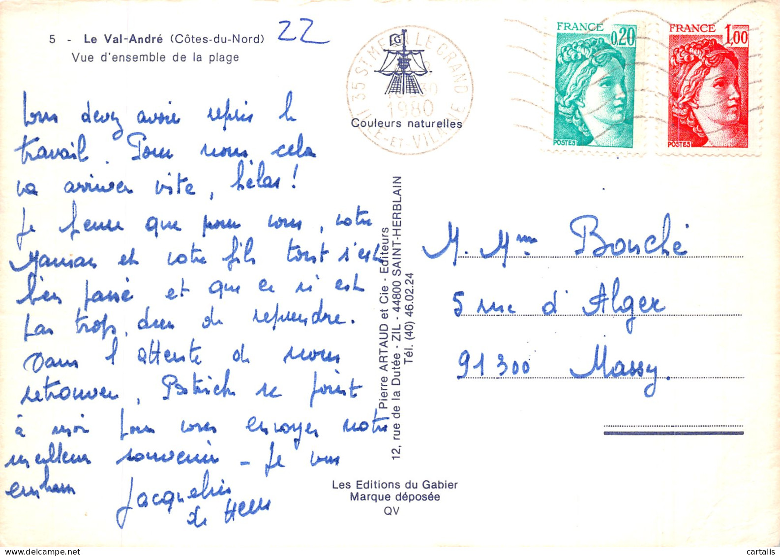 22-LE VAL ANDRE-N° 4425-B/0185 - Sonstige & Ohne Zuordnung
